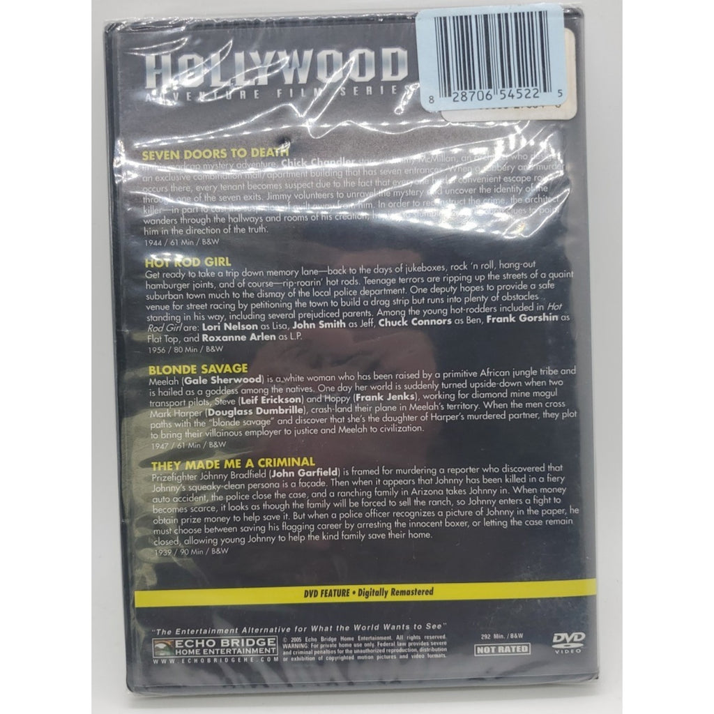 Hollywood Adventure Film Series (DVD) *Brand New*