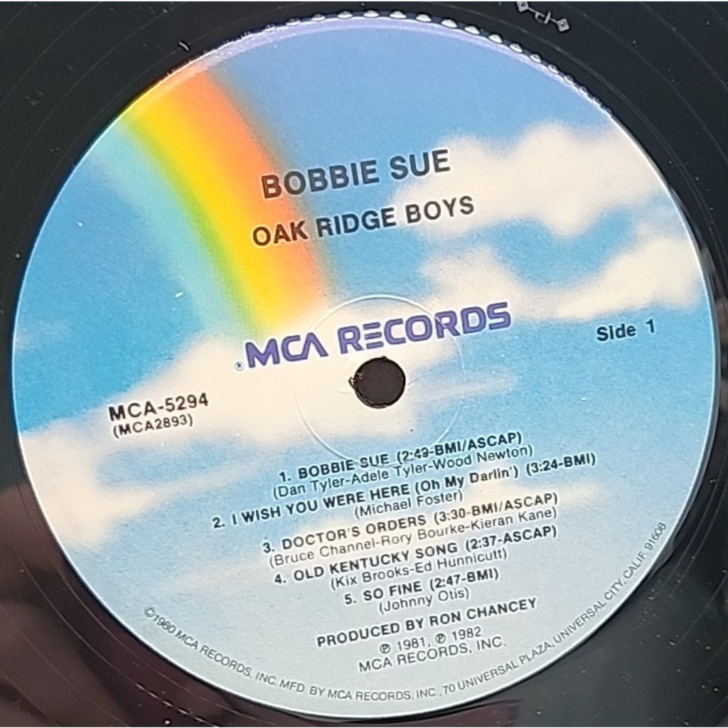 The Oak Ridge Boys – Bobbie Sue (Record)