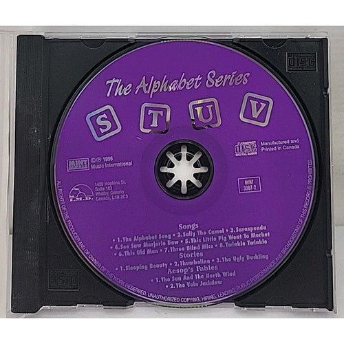 1996 STUV The Alphabet Series On CD For Kids Mint Music International