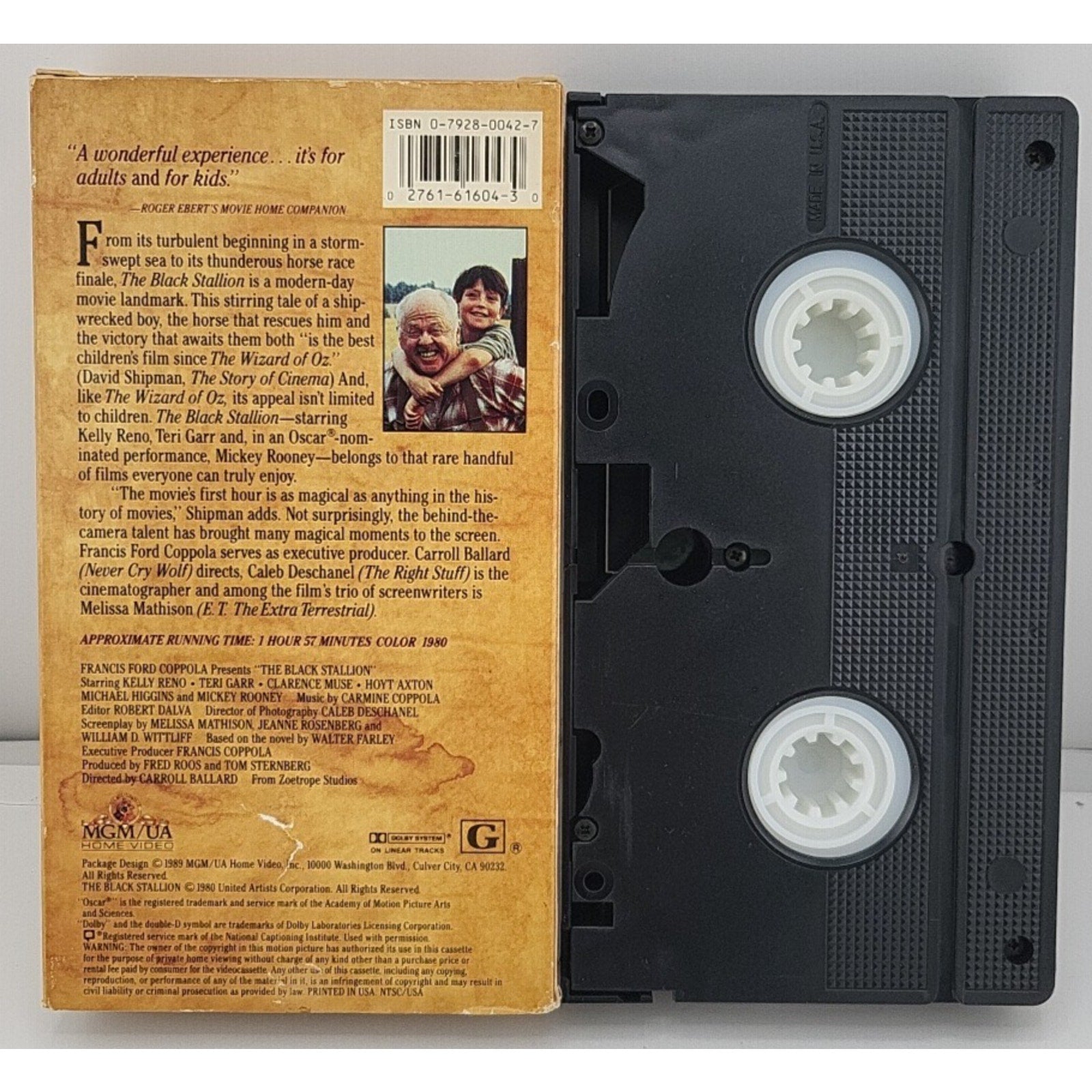 The Black Stallion (VHS, 1994)