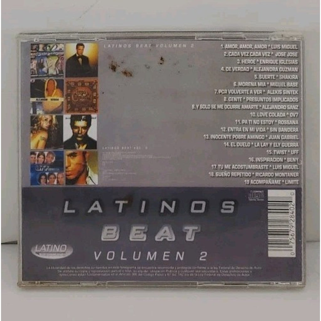 Latinos Beat Volume 2 CD