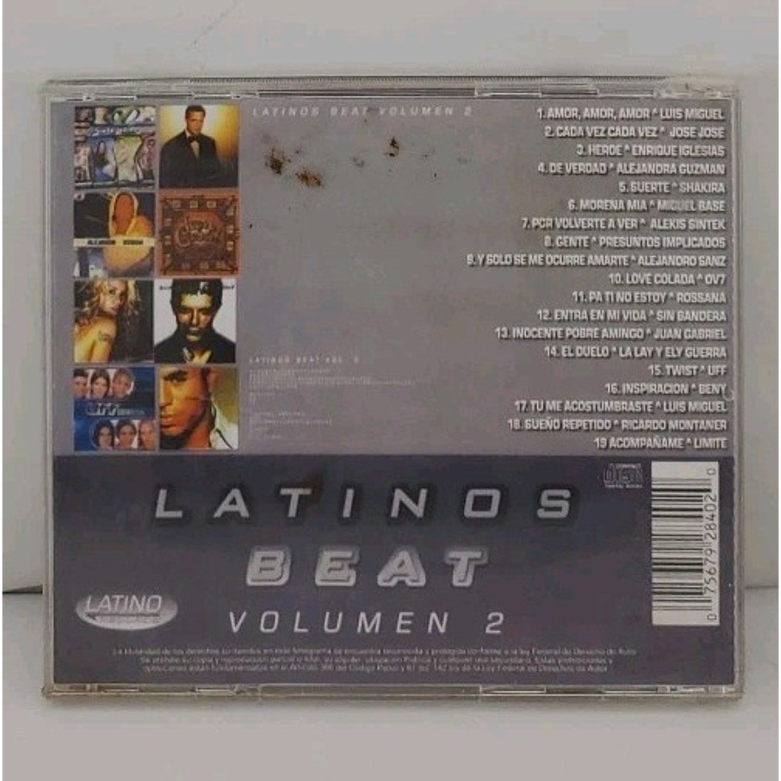 Latinos Beat Volume 2 CD