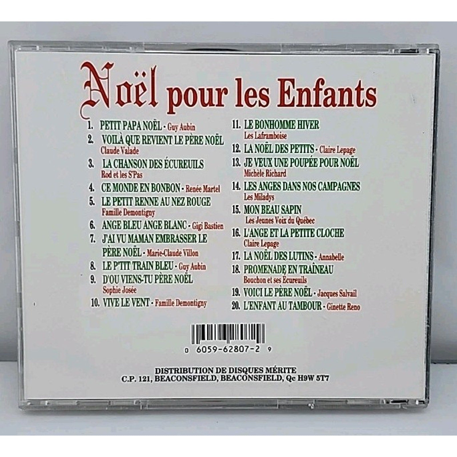 V1 Noel Pour Les Enfants (Frn) [CD]