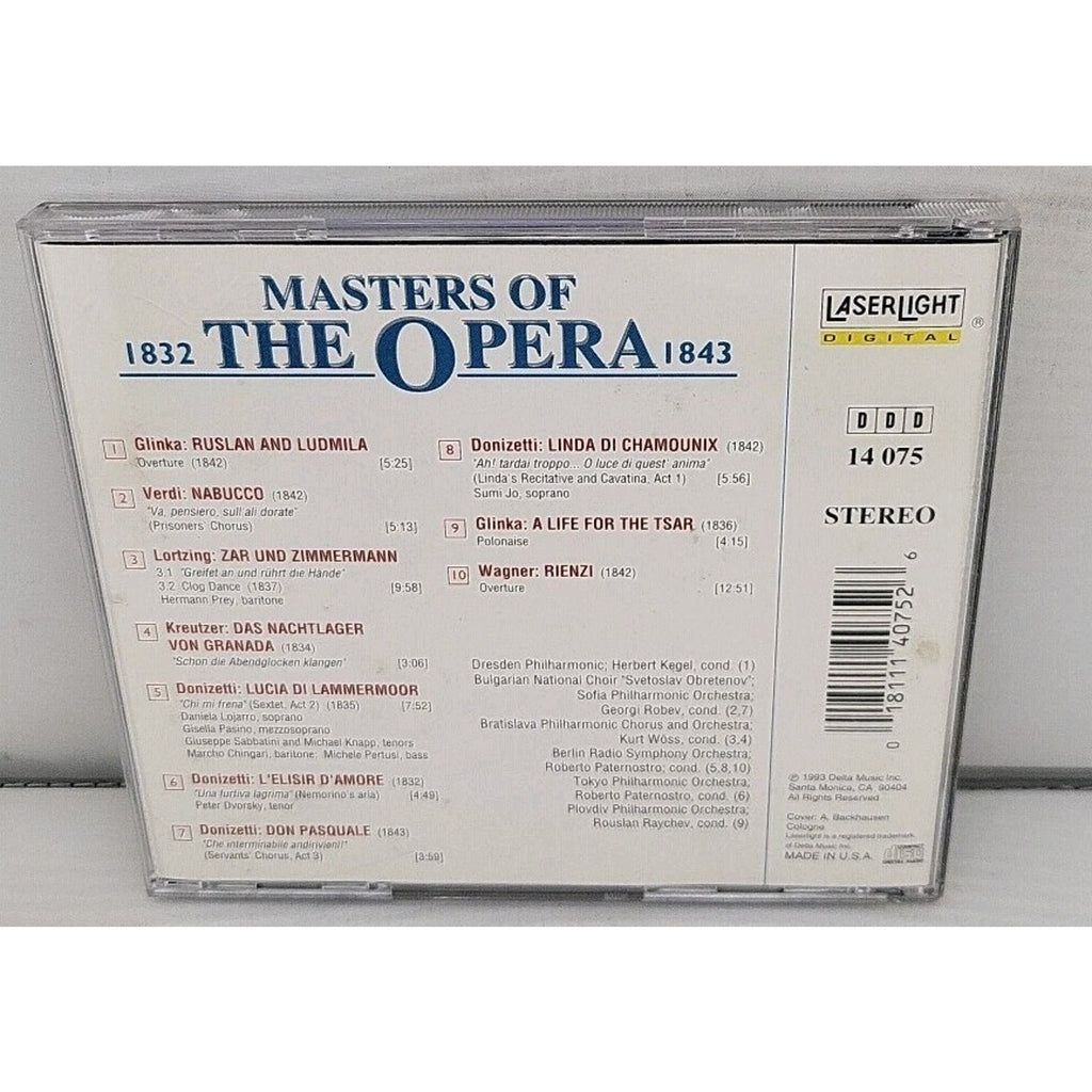 Masters Of The Opera Vol. 5 by Various (CD, 1993)