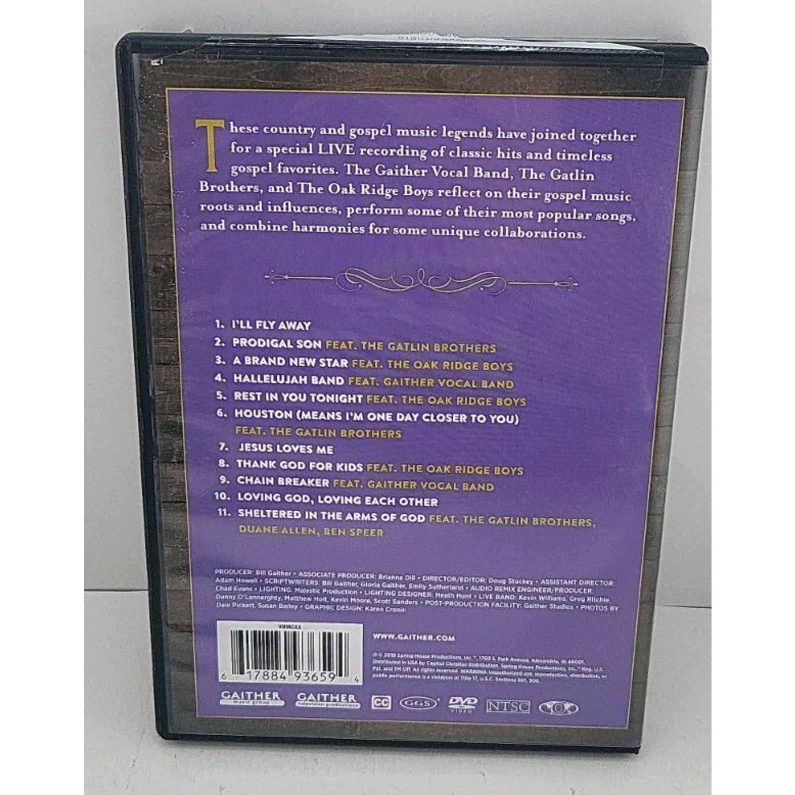 Country Roots and Gospel Favorites - Gaither Gospel Series DVD