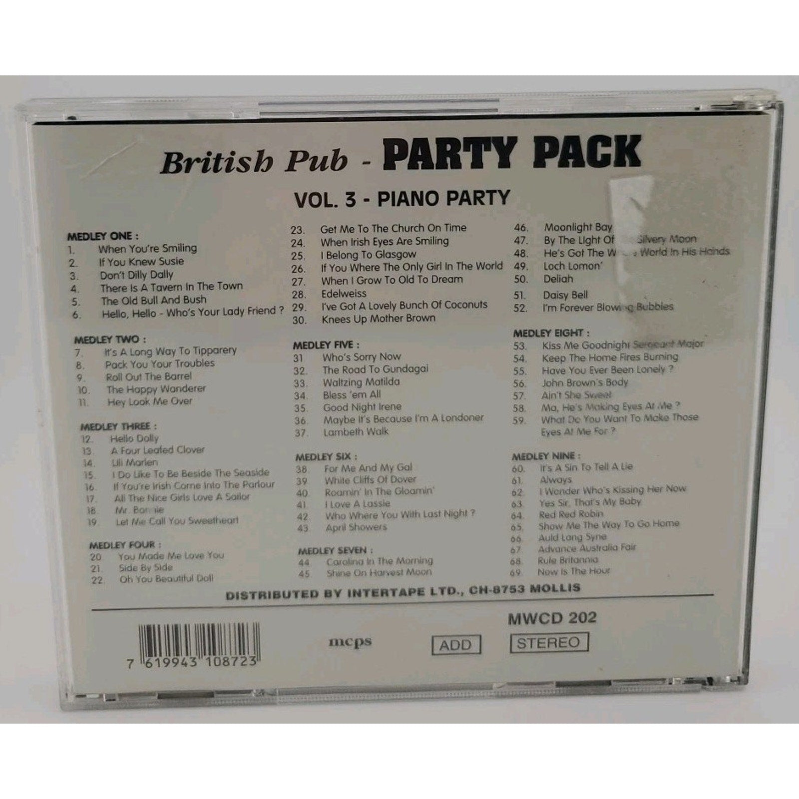 British Pub Party Pack (CD)