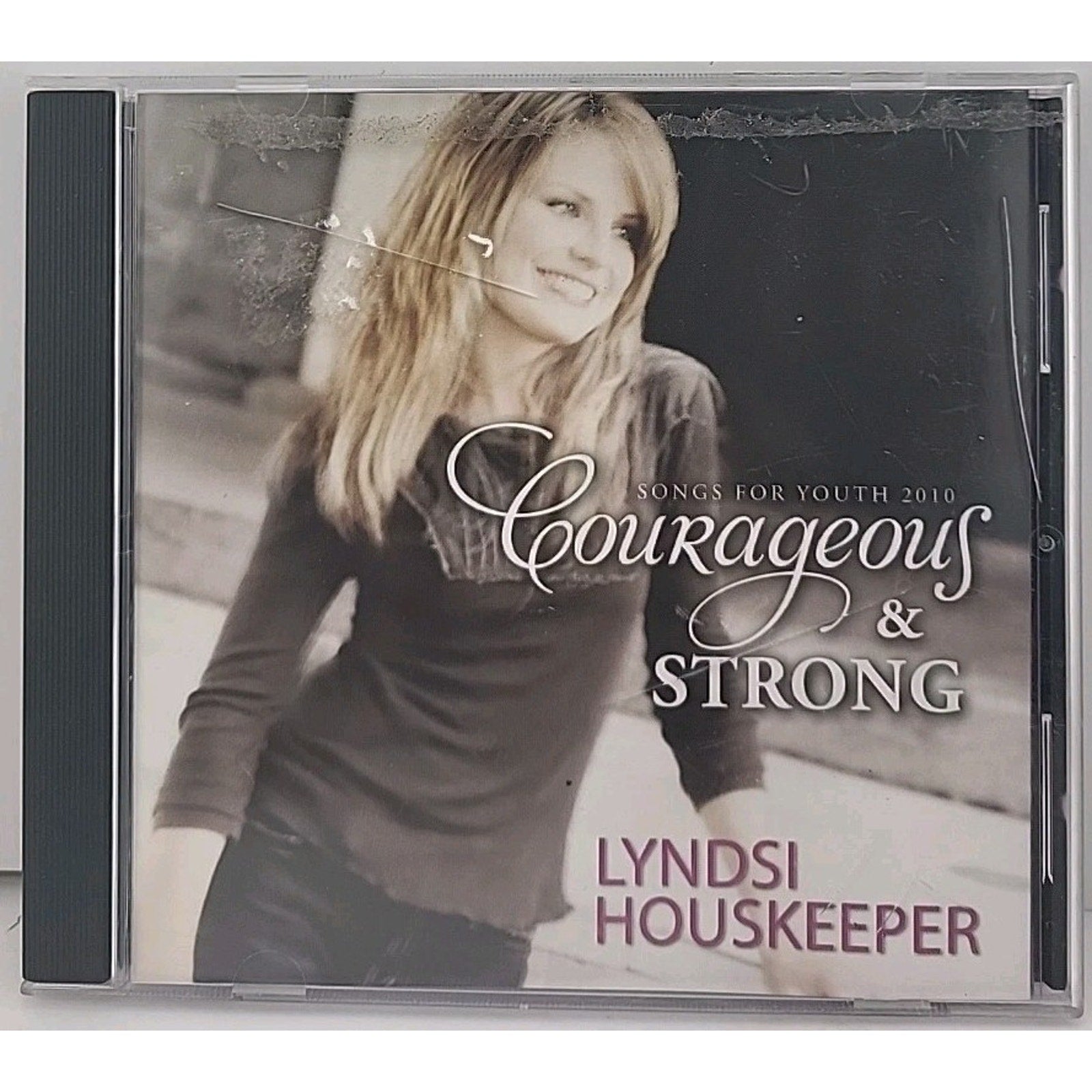 Courageous & Strong CD by Lyndsi Houskeeper Songs for Youth 2010