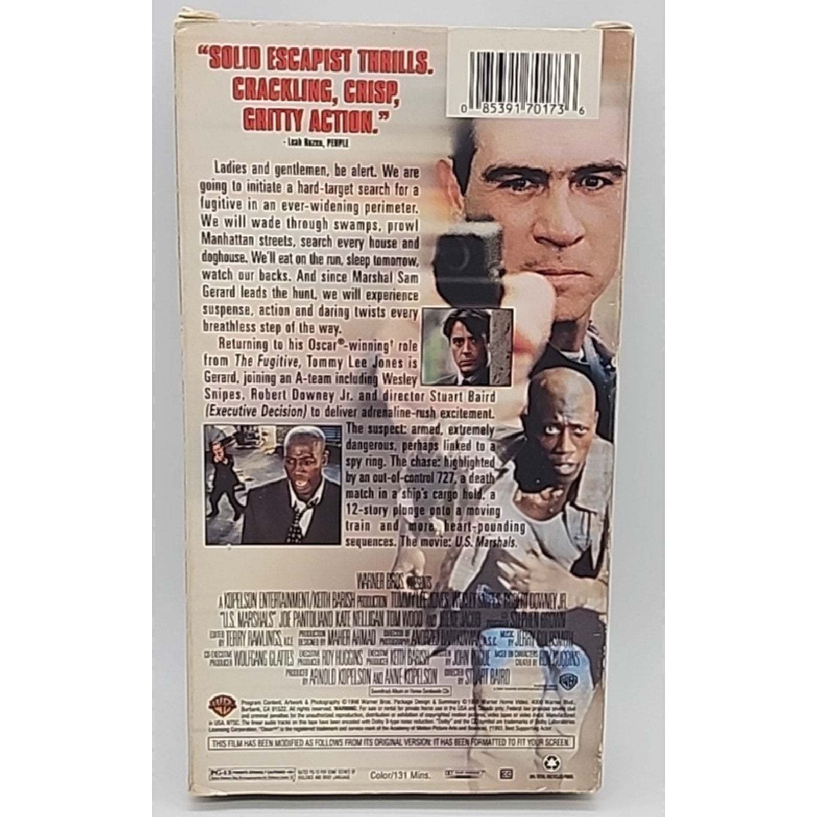 U. S. Marshals (VHS)