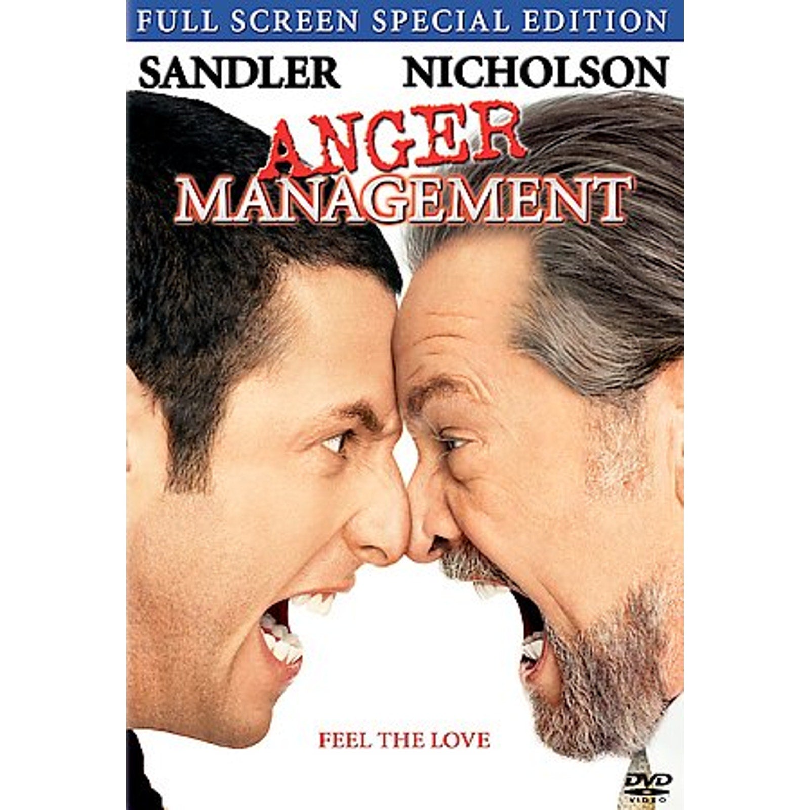 Anger Management (DVD, 2003, Full Frame Special Edition)