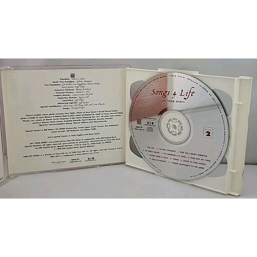 Songs 4 Life: Lift Your Spirit! by Various Artists (CD, Sep-1998, 2 Discs,...