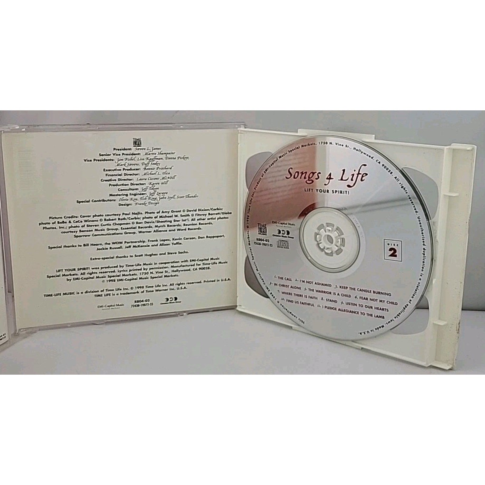 Songs 4 Life: Lift Your Spirit! by Various Artists (CD, Sep-1998, 2 Discs,...