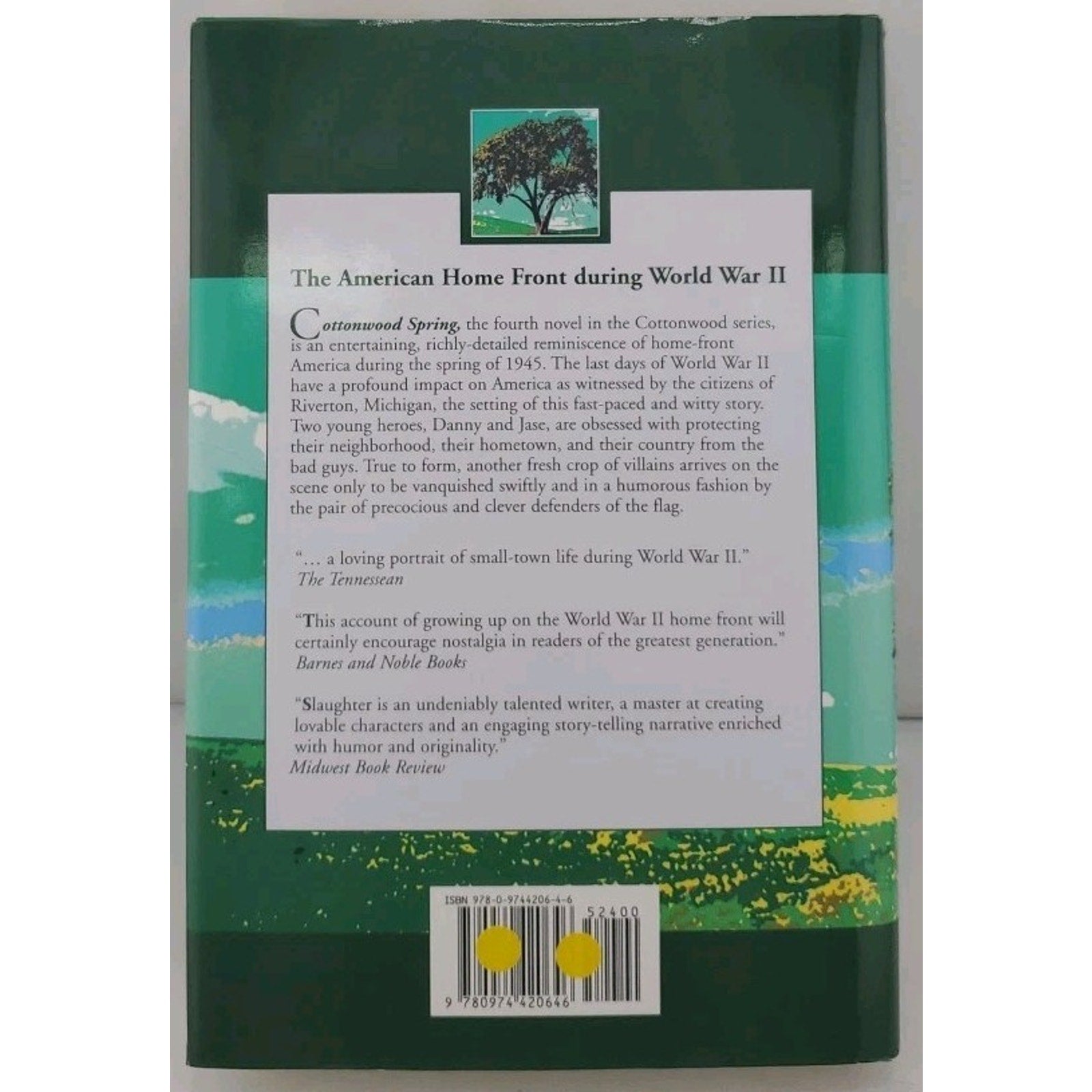 Cottonwood Spring by Gary Slaughter (2009, Hardcover)