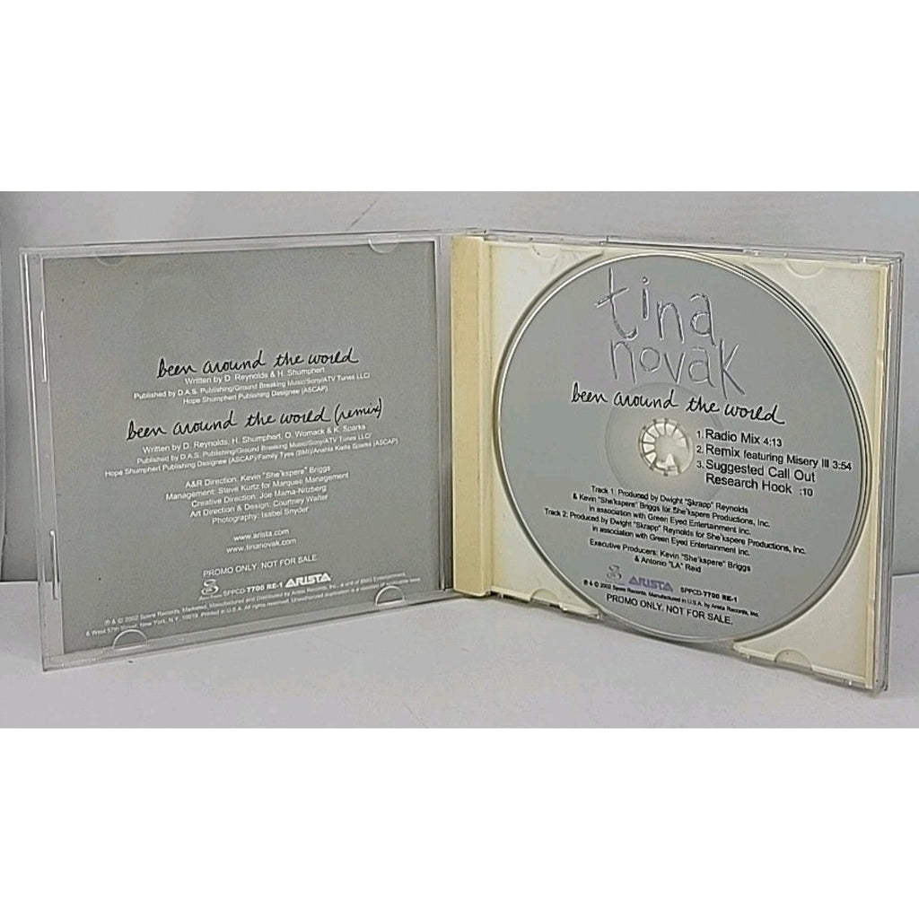Been Around the World by Tina Novak (CD Single, 2002)
