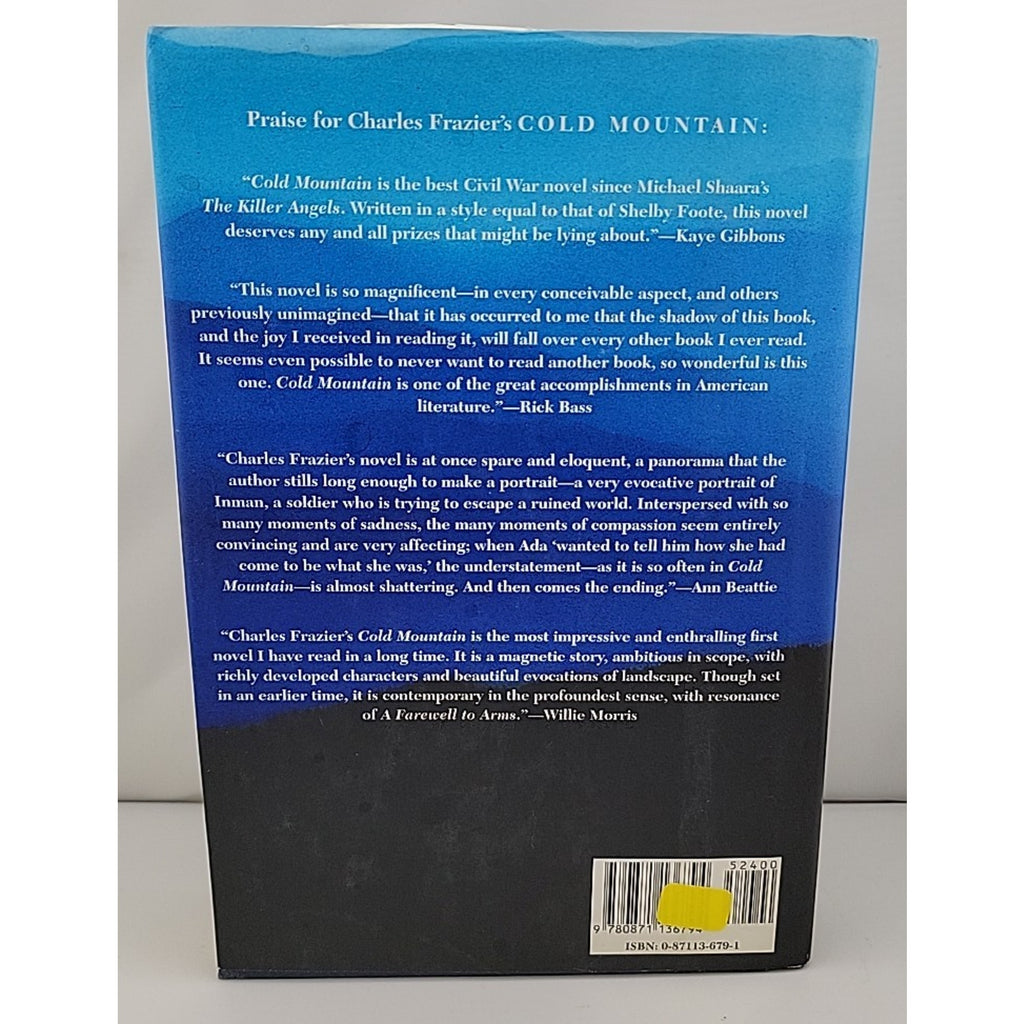 Cold Mountain by Charles Frazier (1997, Hardcover)