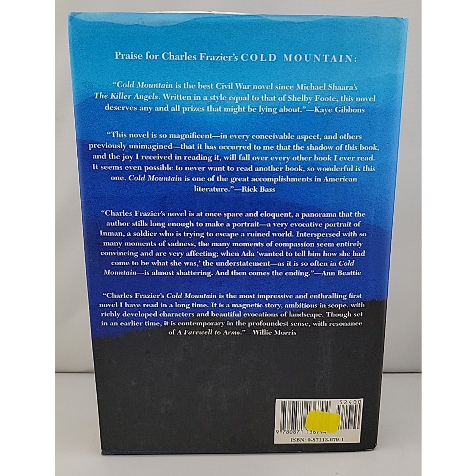 Cold Mountain by Charles Frazier (1997, Hardcover)