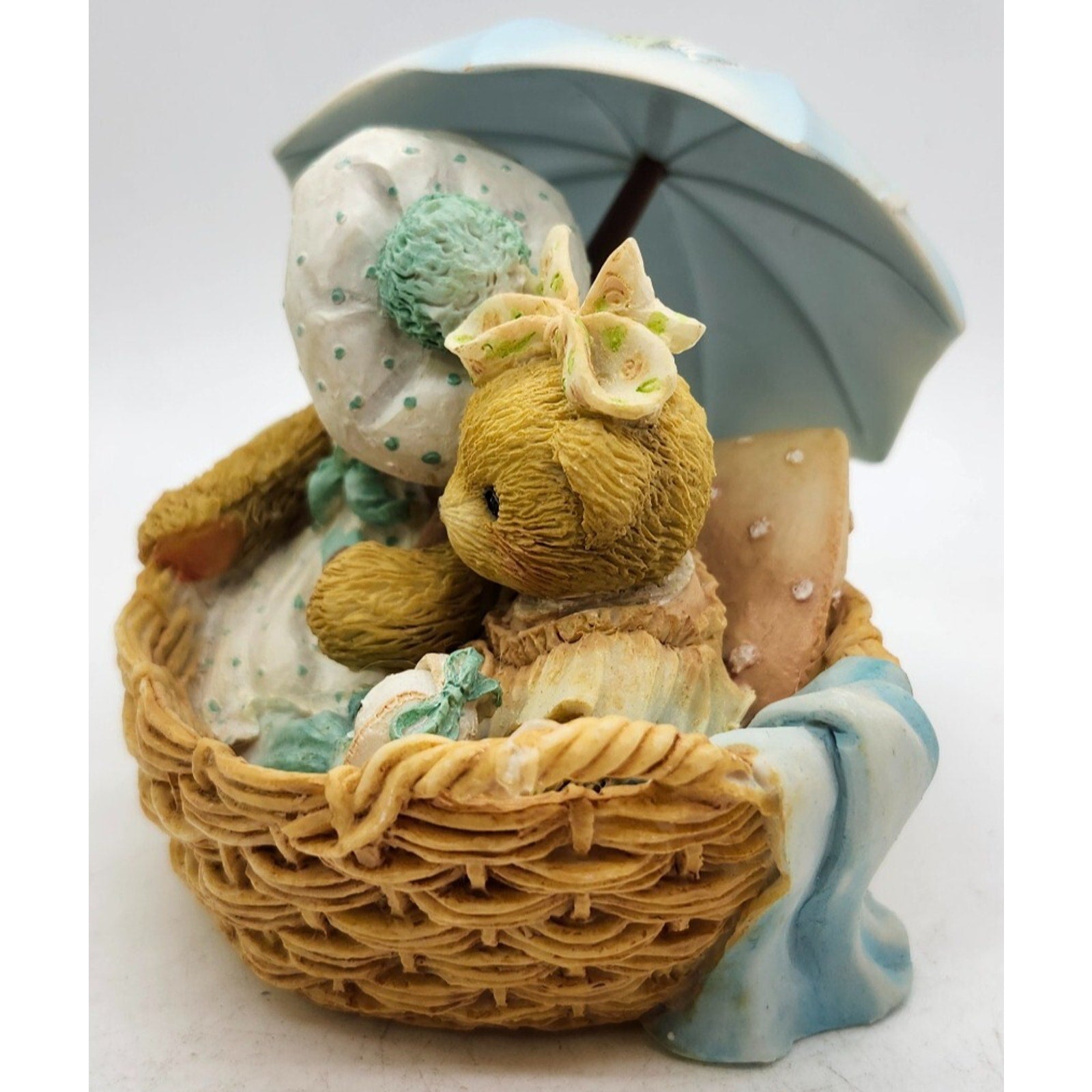Cherished Teddies " Beth And Blossom - Friends Are Never Far Apart "