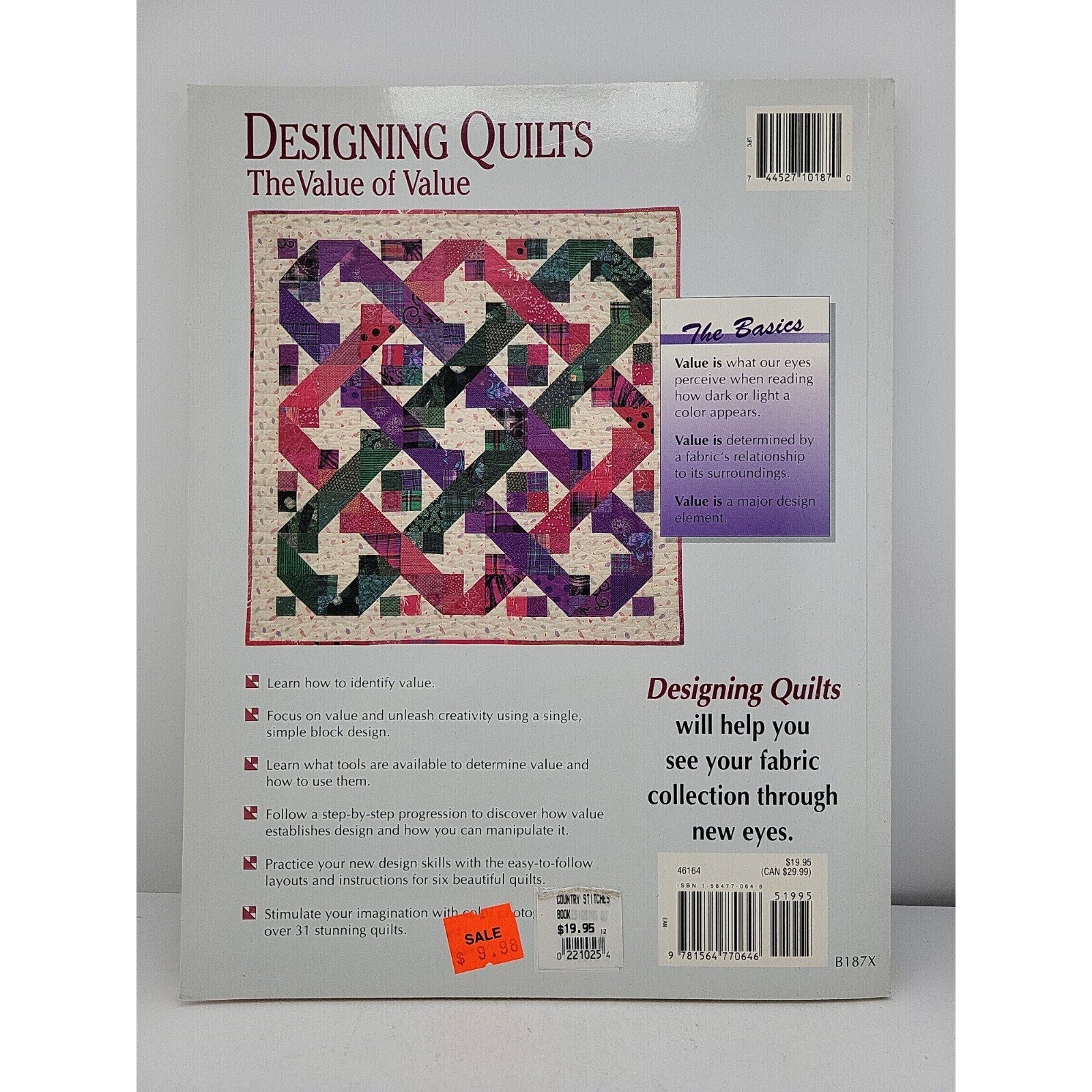 Designing Quilts : The Value of Value by Suzanne Tessier Hammond (1994, Other)