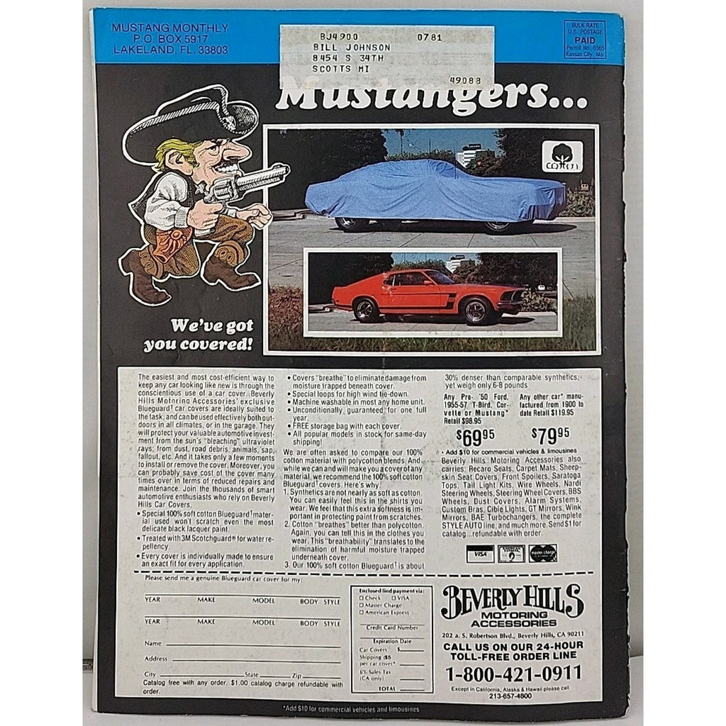 Mustang Monthly Magazine - July 1980 - Vol. 3 No. 6