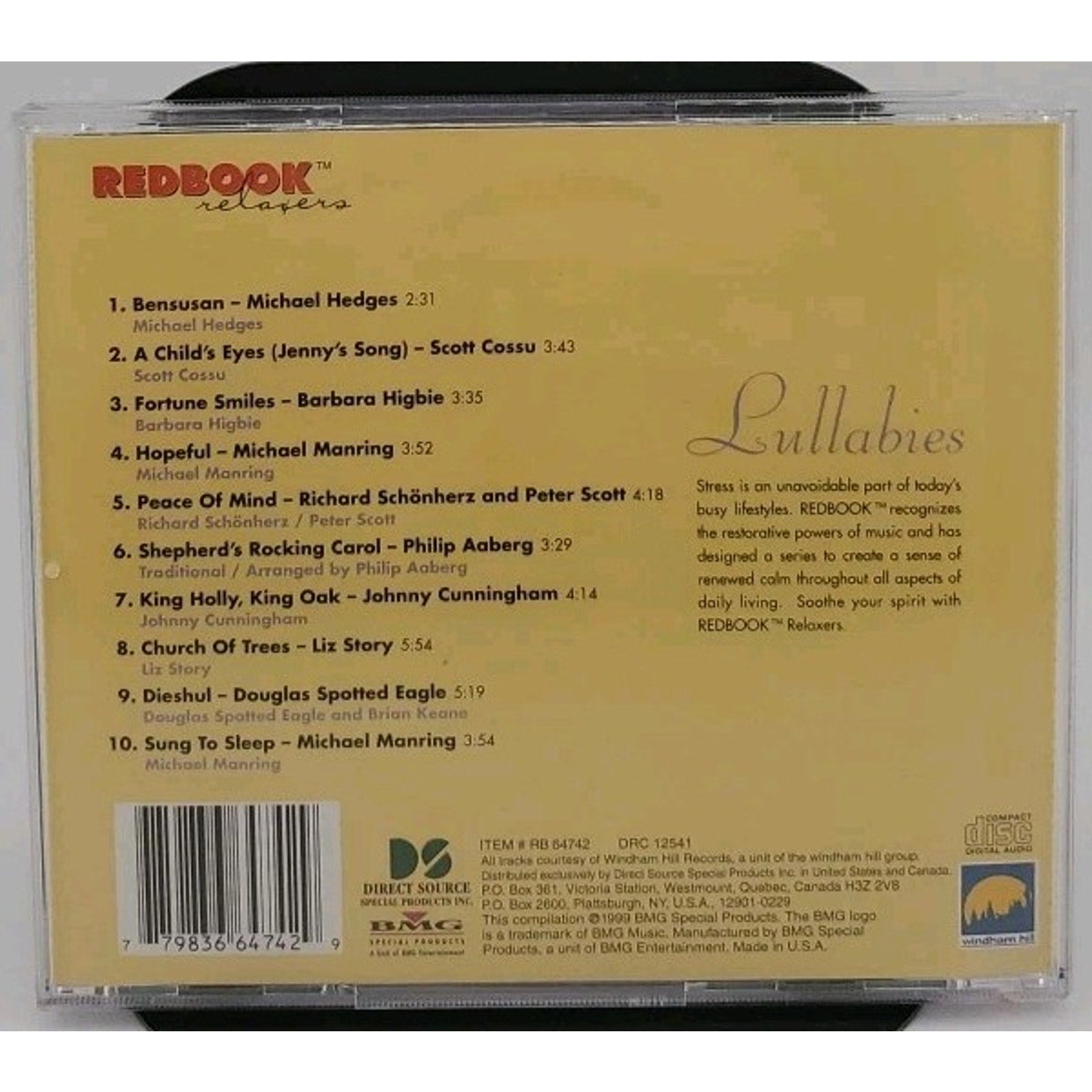 Various Redbook: Lullabies (CD)