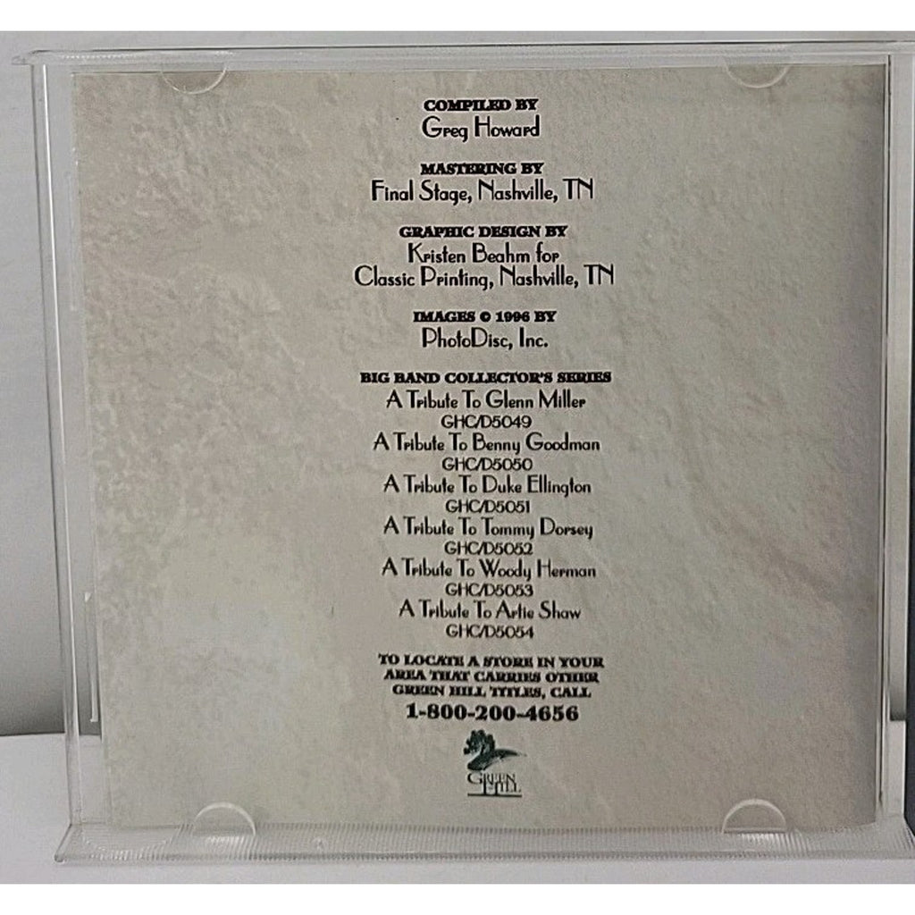A Tribute To Artie Shaw: Big Band Collector's Series CD