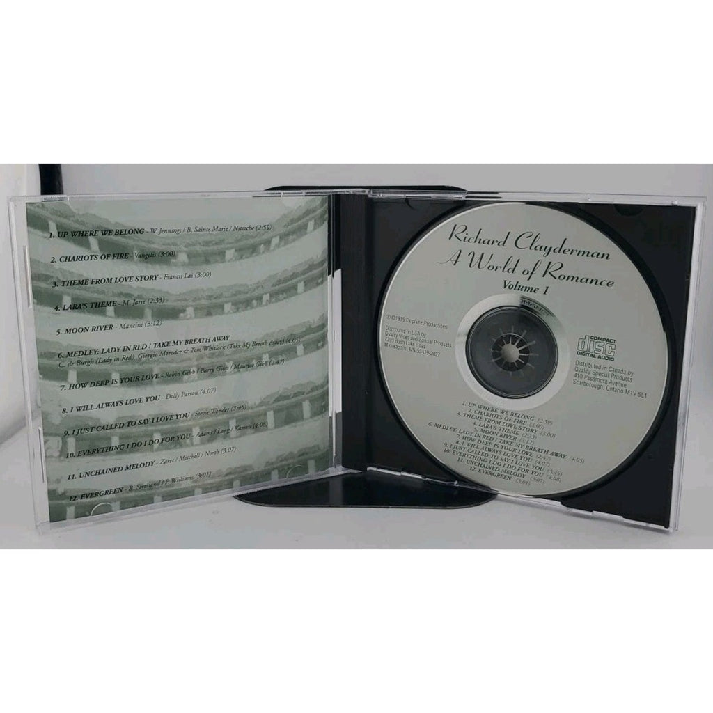 Richard Clayderman - A World Of Romance - Volume 1 - Cd