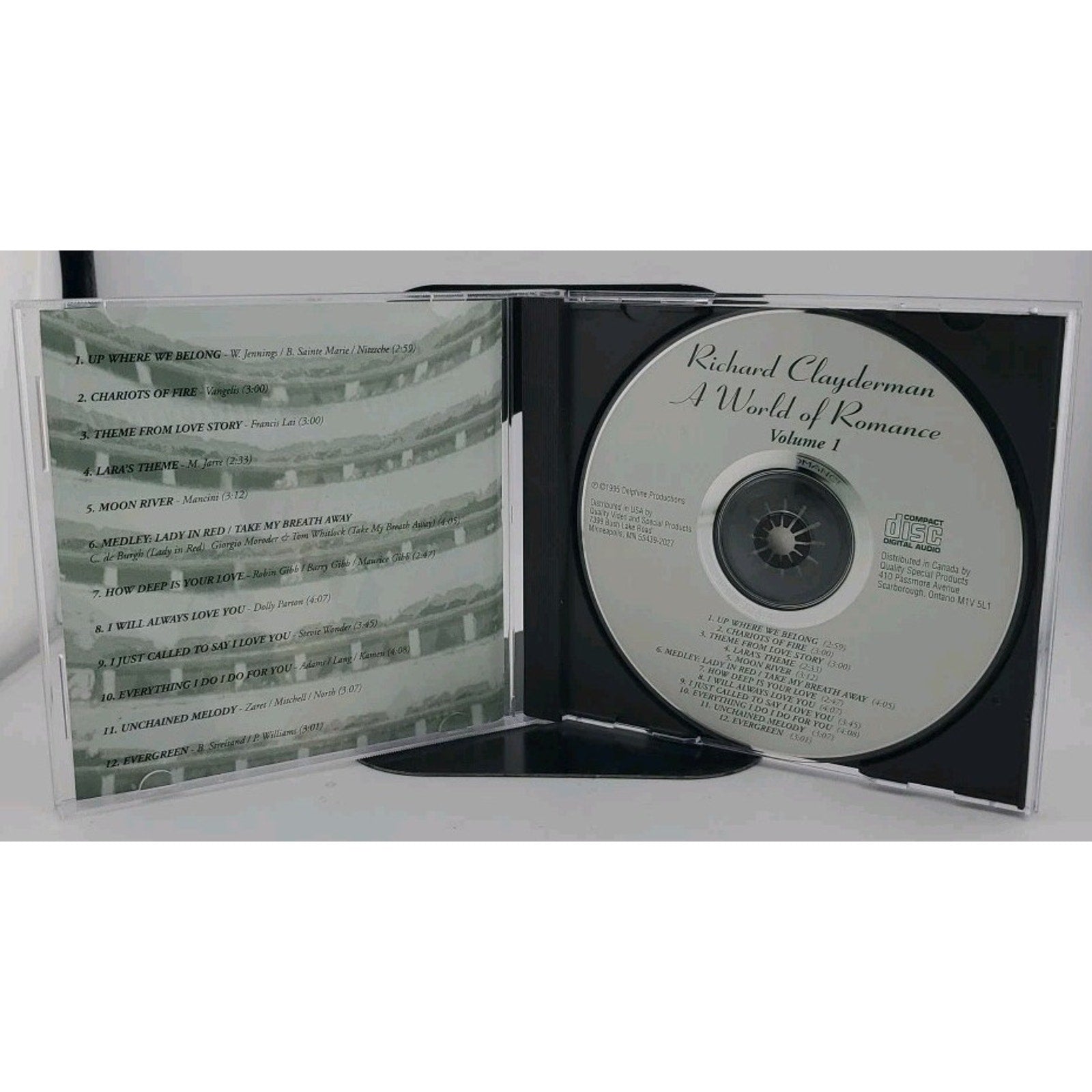Richard Clayderman - A World Of Romance - Volume 1 - Cd