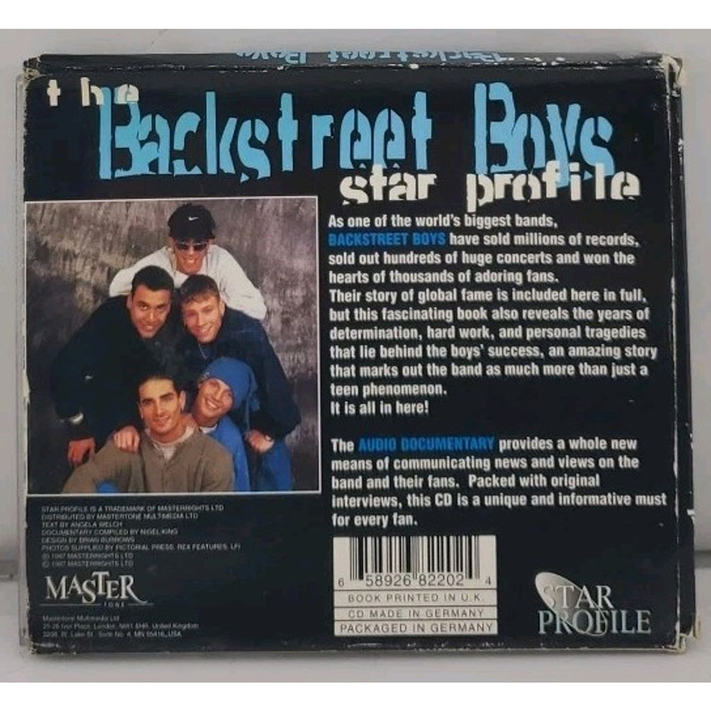 Star Profiles by Backstreet Boys (CD, May-1999, Master Tone Records)