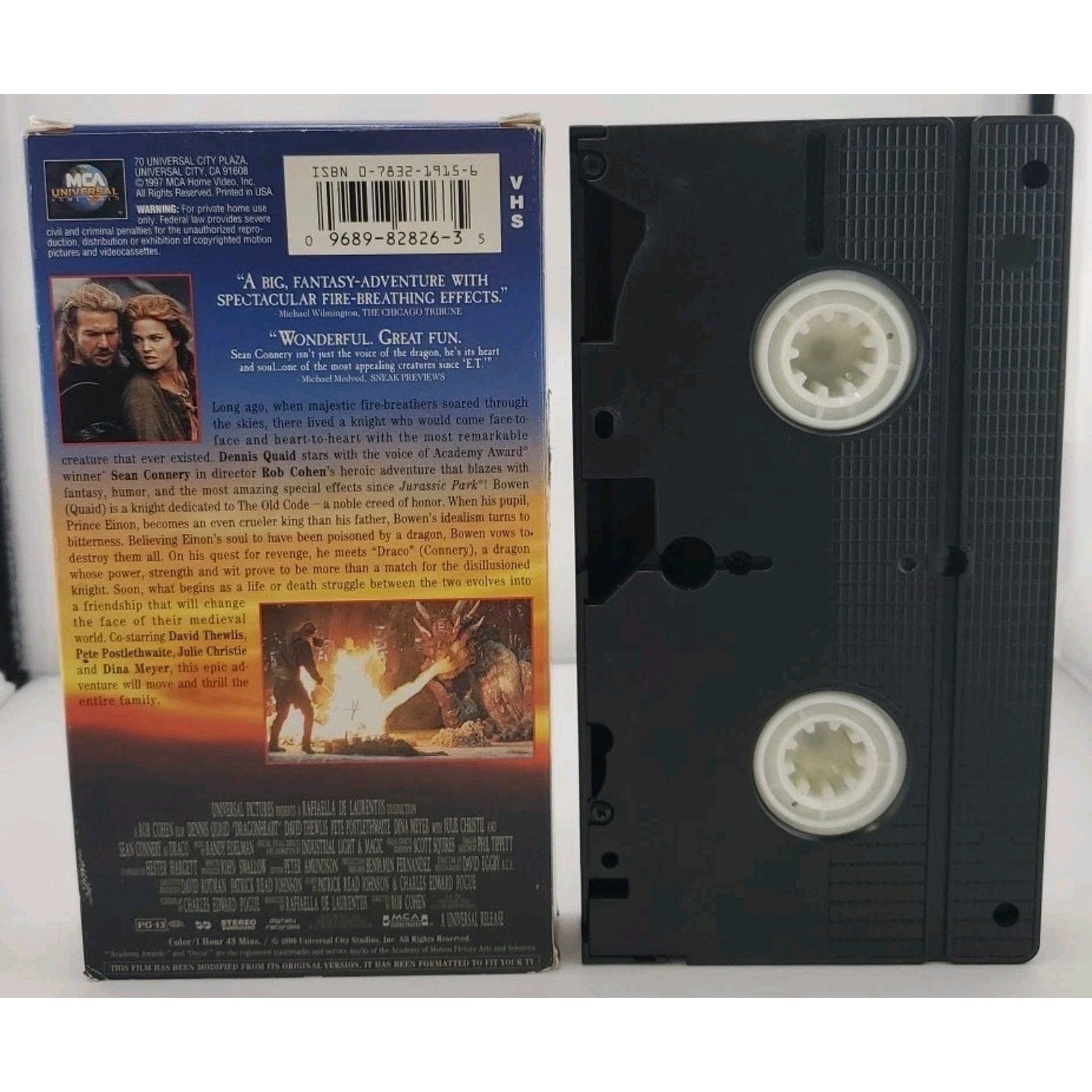 Dragonheart (VHS, 1997)