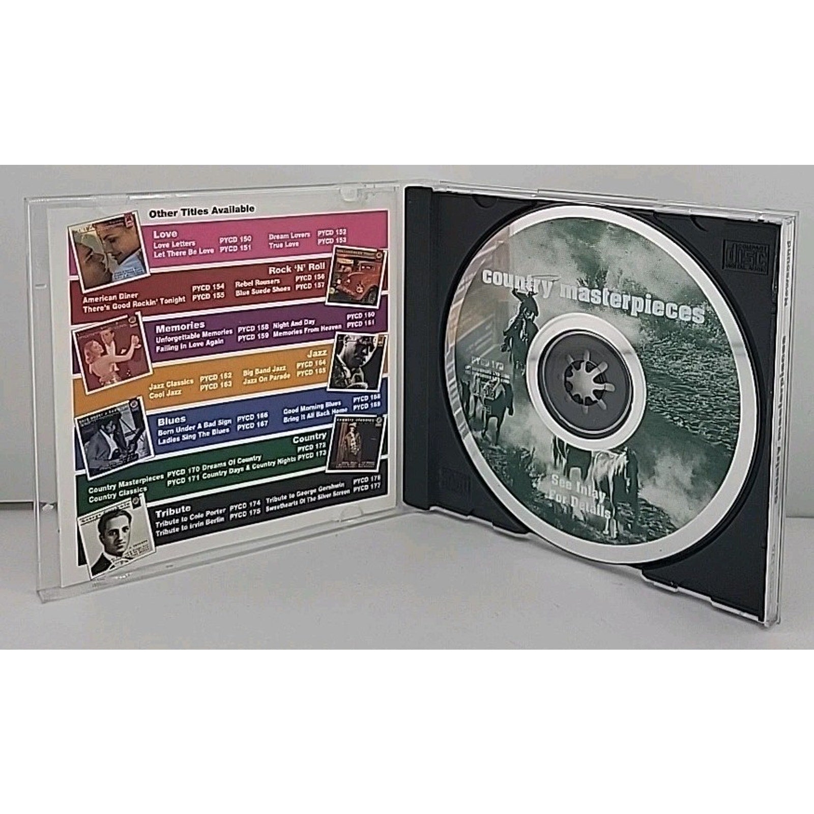 Country Masterpieces by Various Artists (CD, 1996)