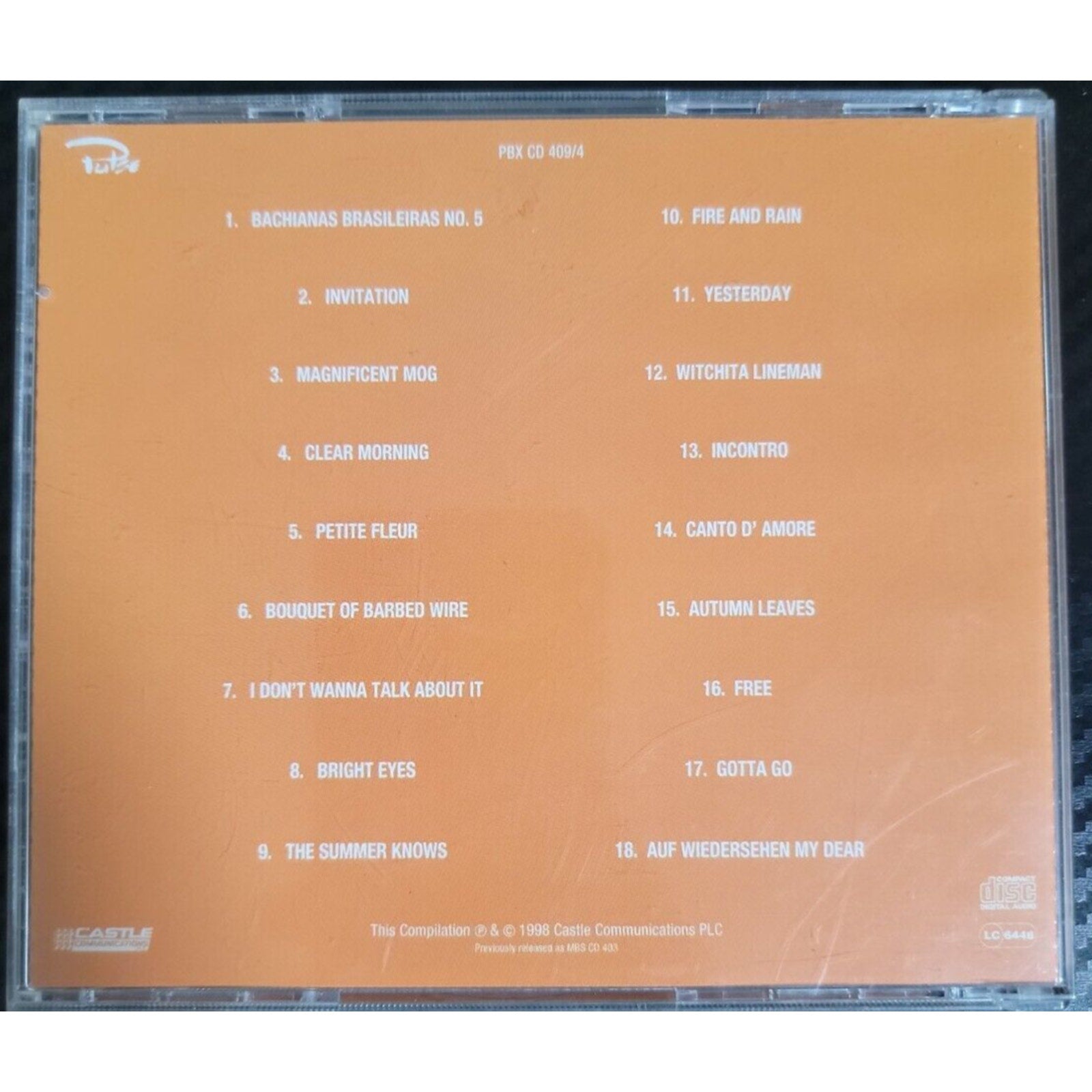 Feelings by Acker Bilk His Clarinet & Strings/Acker Bilk (CD, Apr-1998) DISC 4