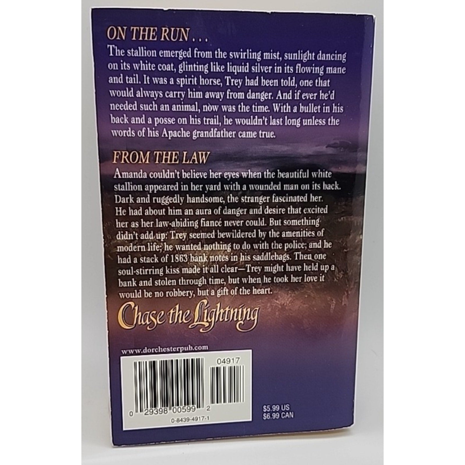 Chase the Lightning by Madeline Baker (2001, Trade Paperback)