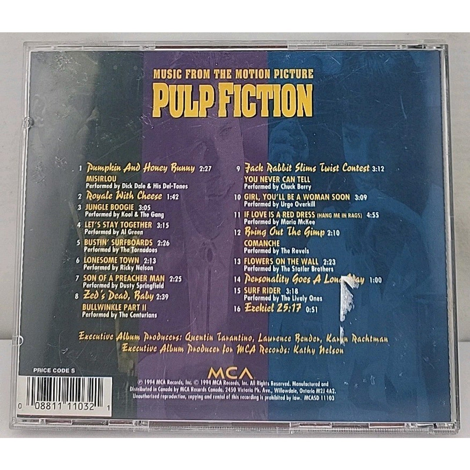 Pulp Fiction (Music from the Motion Picture) by Pulp Fiction / O.S.T. (CD, 1994)
