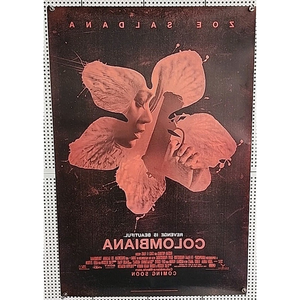 Colombiana [Double-Sided] 27x40 [Original] D/S Movie Poster [Zoe Saldana]