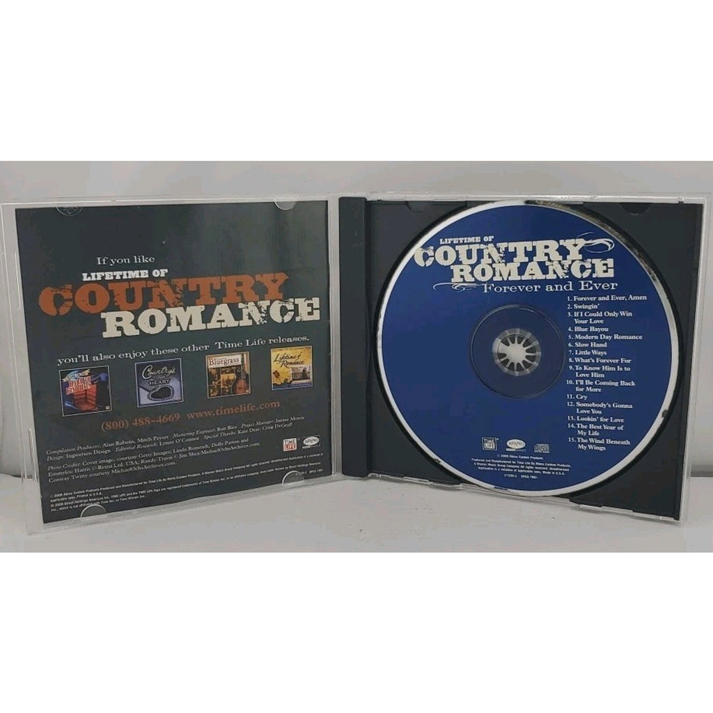 Lifetime of Country Romance: Forever and Ever (CD, 2006) Time-Life