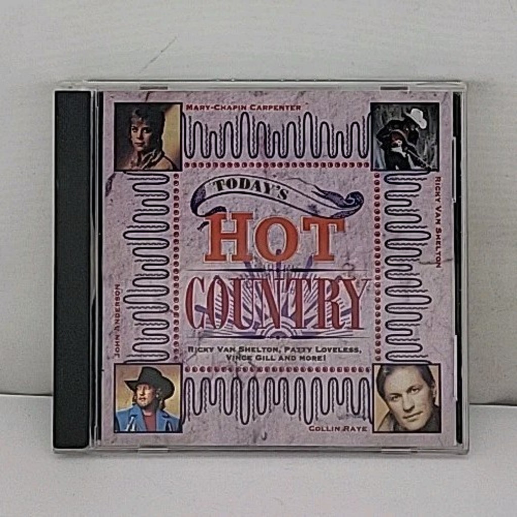 Today's Hot Country [K-Tel] by Various Artists (CD, 1995, K-Tel Distribution)