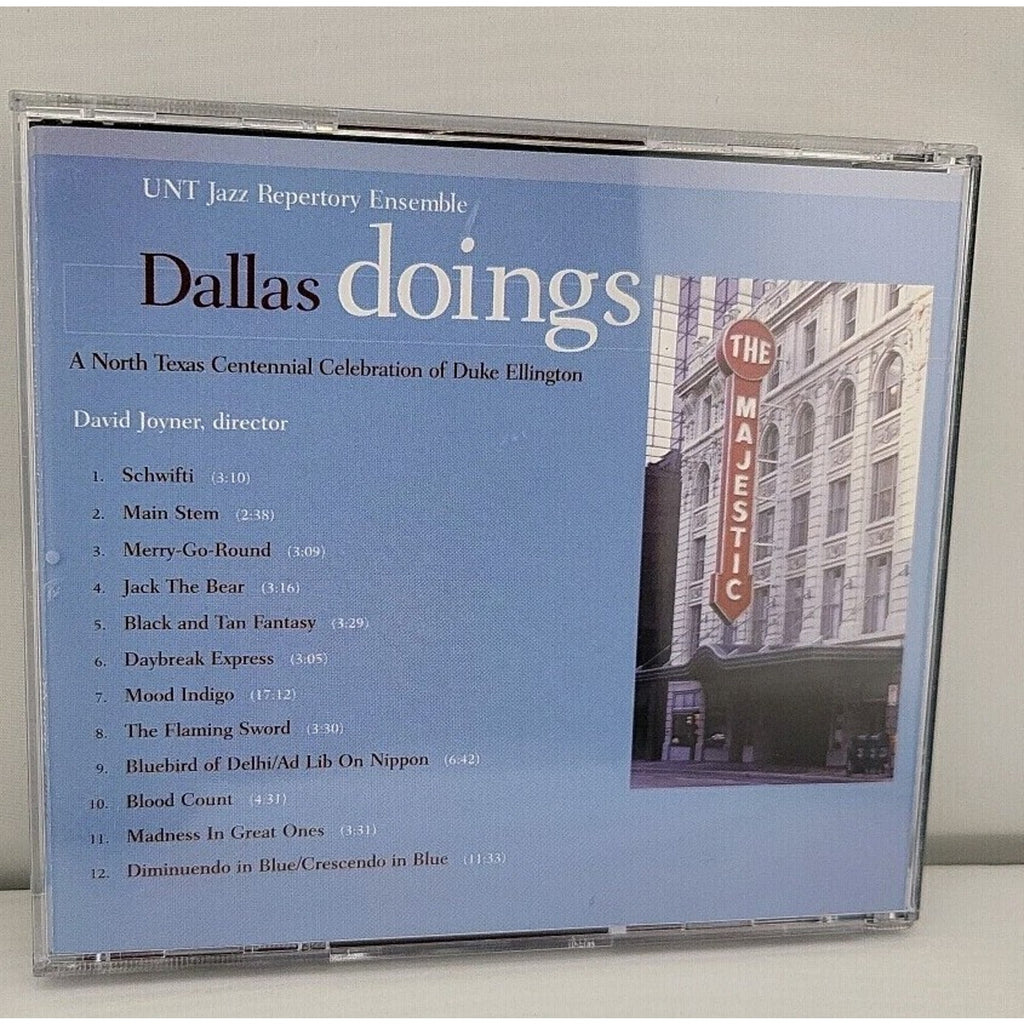 Dallas Doings UNT Jazz Repertory Ensemble CD