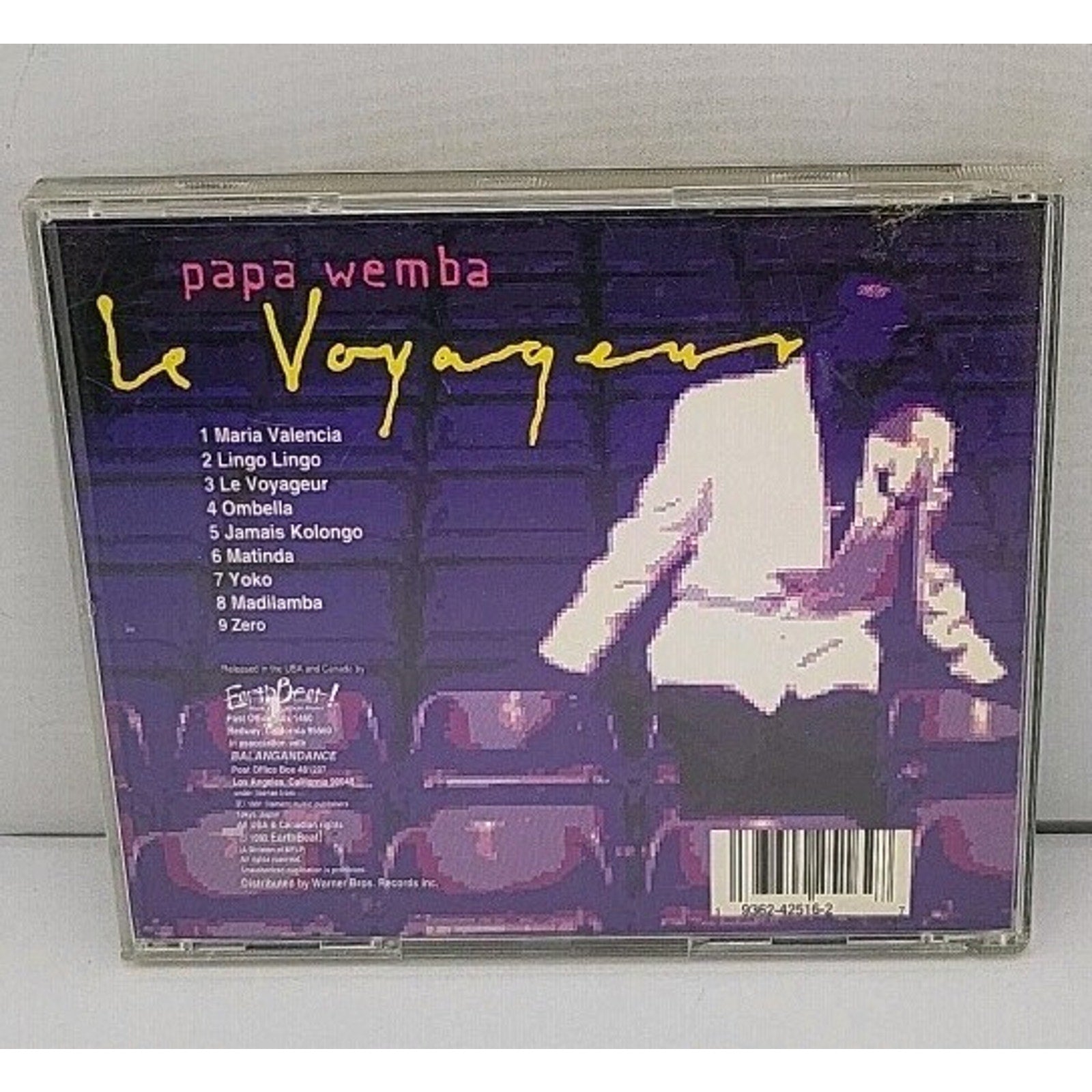 Papa Wemba CD LA Voyageur