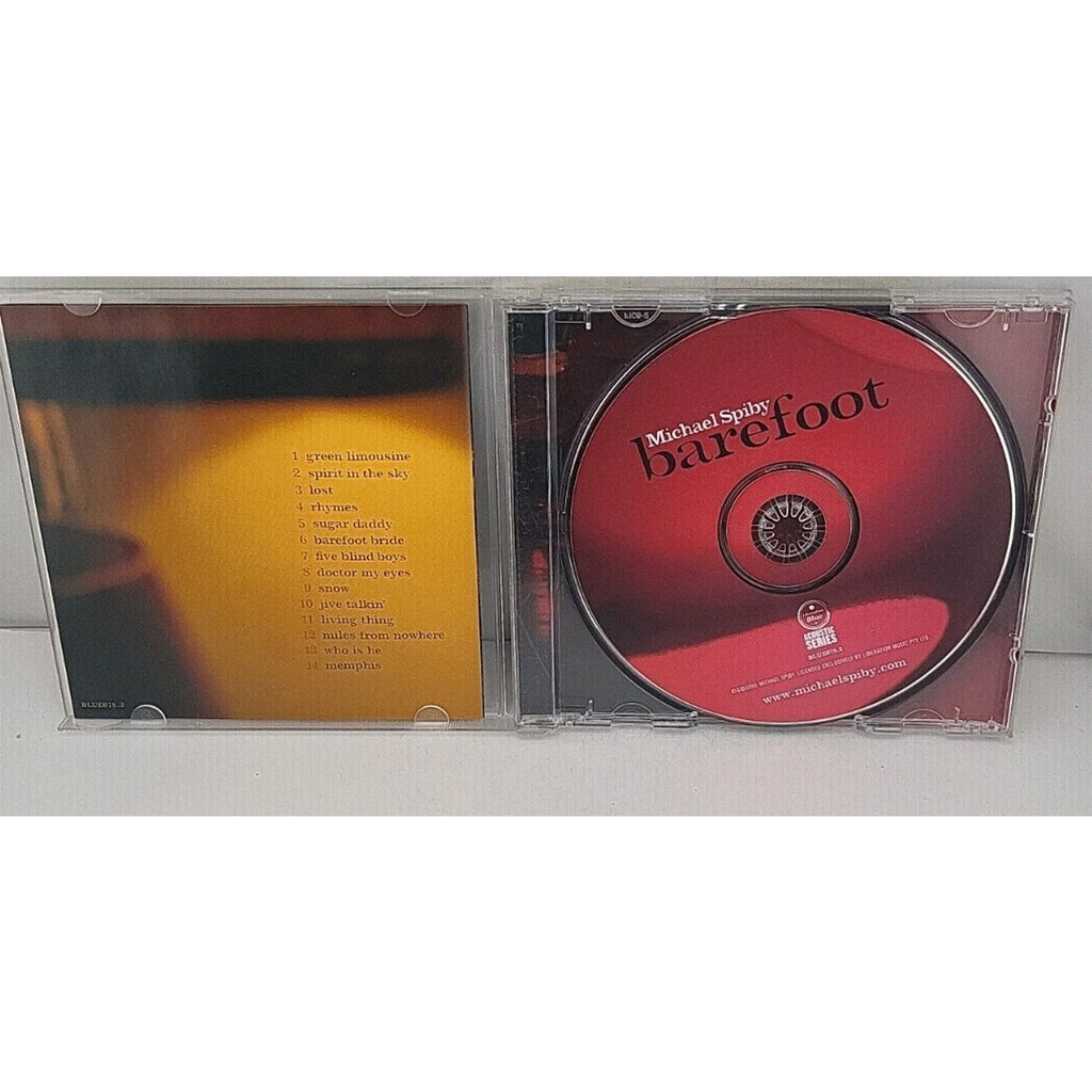 Barefoot by Spiby, Michael (CD, 2006)