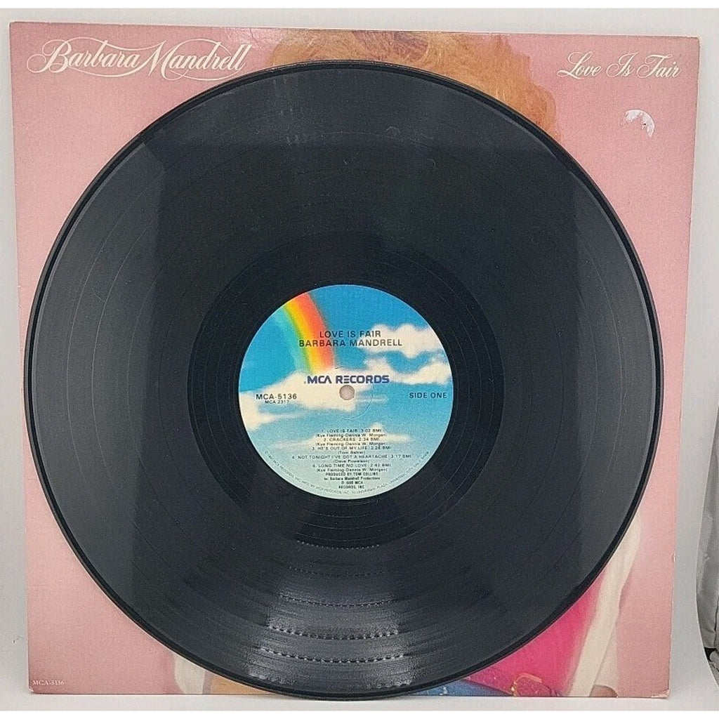Barbara Mandrell, Love Is Fair LP 1980 MCA Records MCA-5136