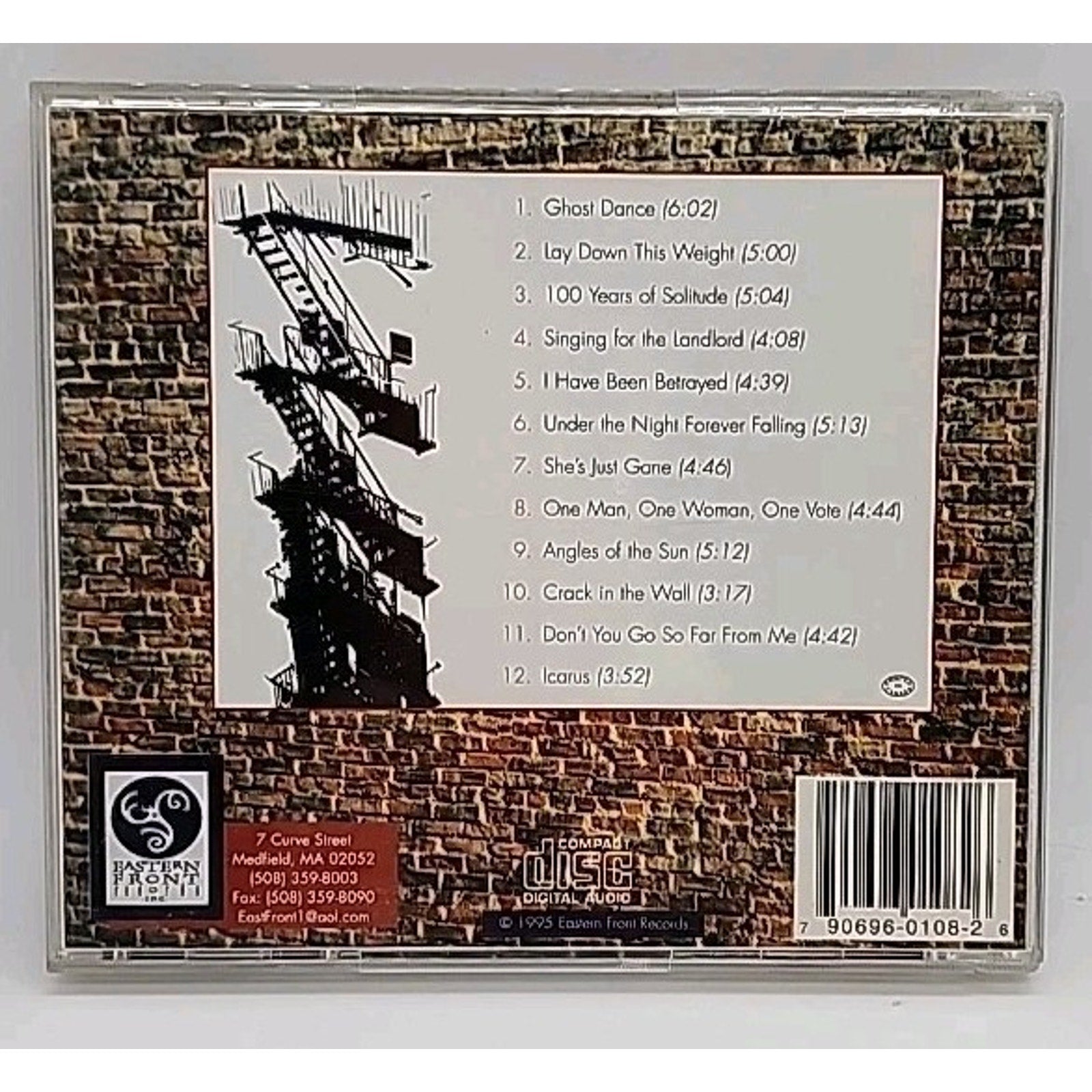 Singing for the Landlord by Greg Greenway (CD, Sep-1995, Eastern Front)