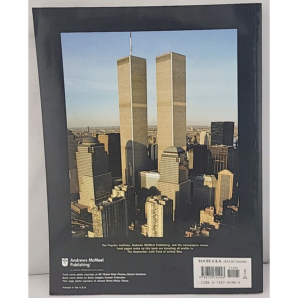 September 11 2001 by The Poynter The Poynter Institute (2001, Trade Paperback)