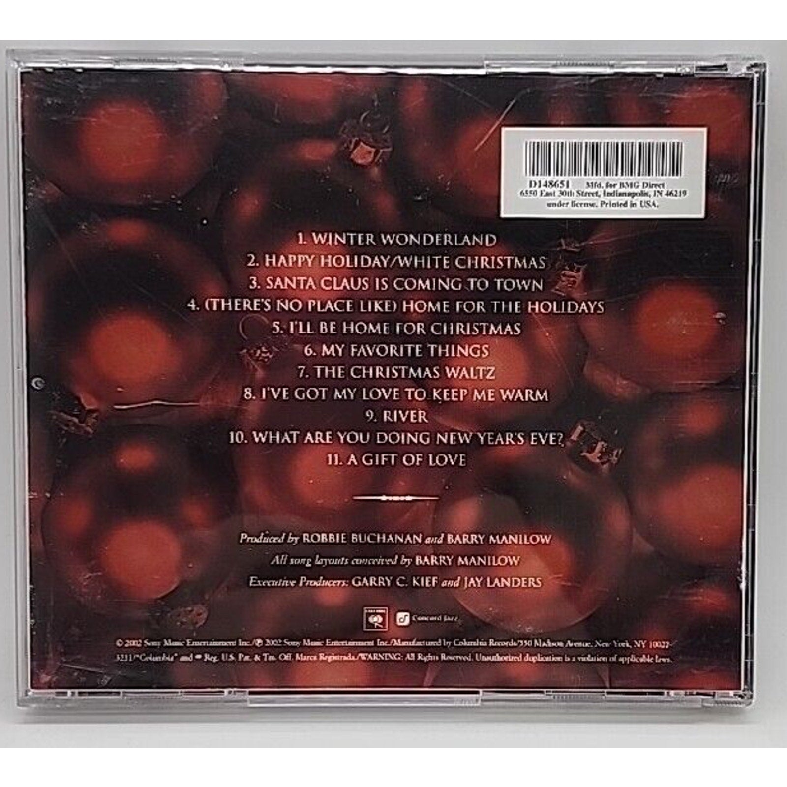 A Christmas Gift Of Love by Manilow, Barry (CD, 2011)