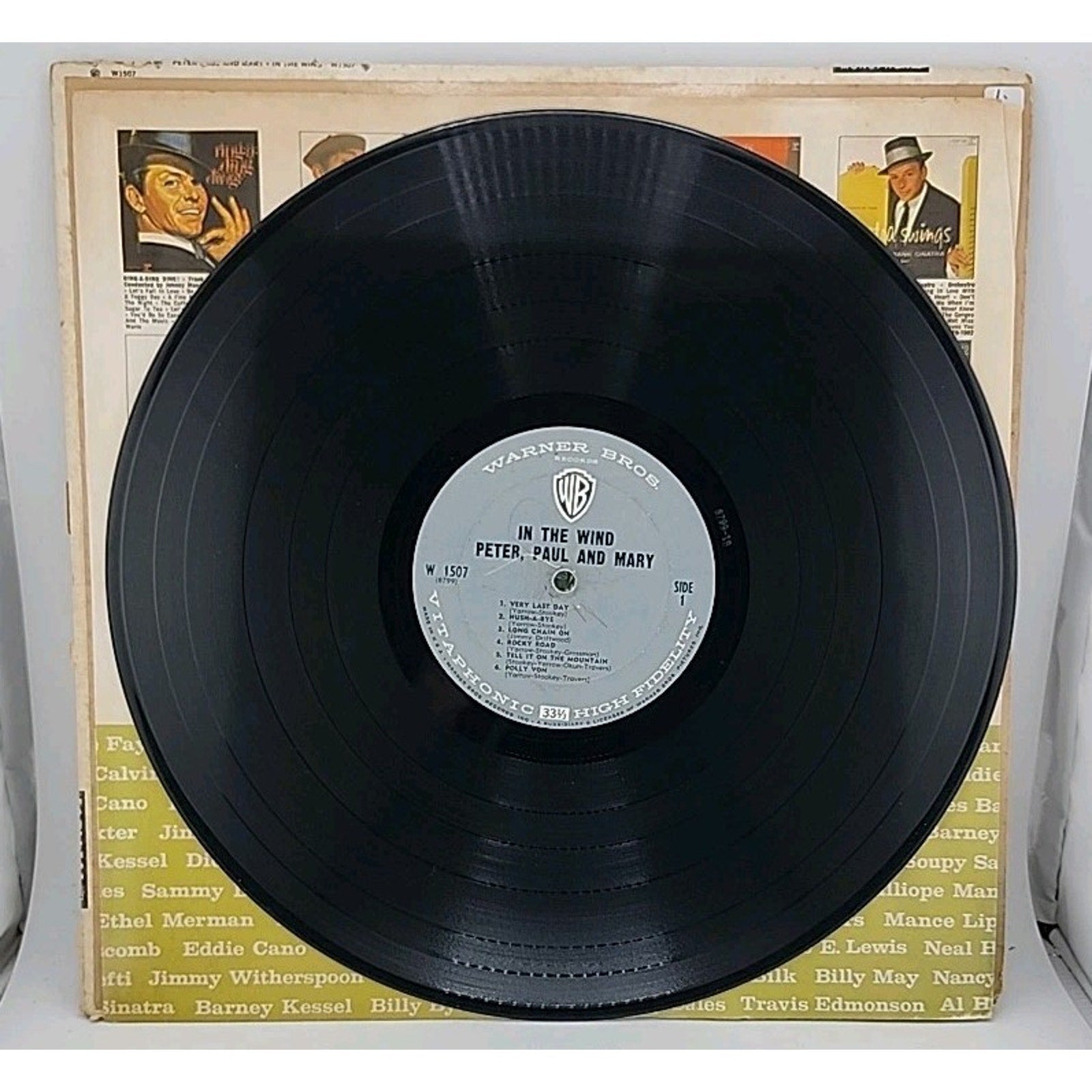 Peter Paul and Mary - In the Wind Vinyl LP Record Album 1963 Warner Bros. W1507