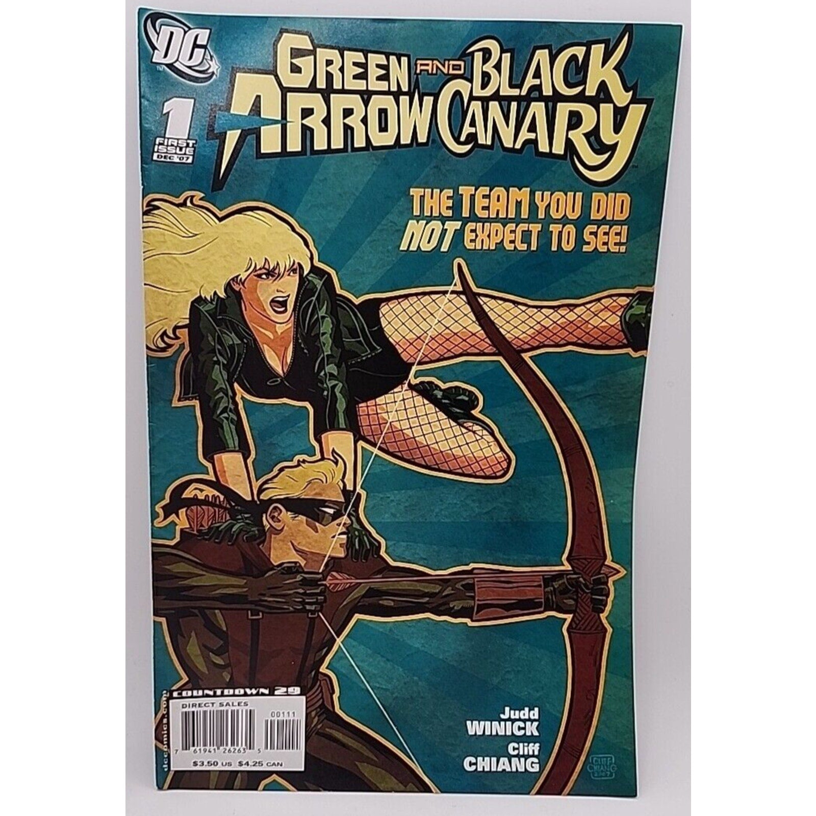 Green and Black Arrow Canary #1- DC Comics- Dec 07