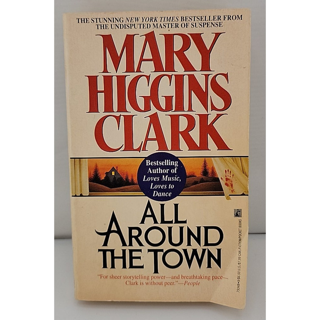 All Around the Town by Mary Higgins Clark (1993, Mass Market)