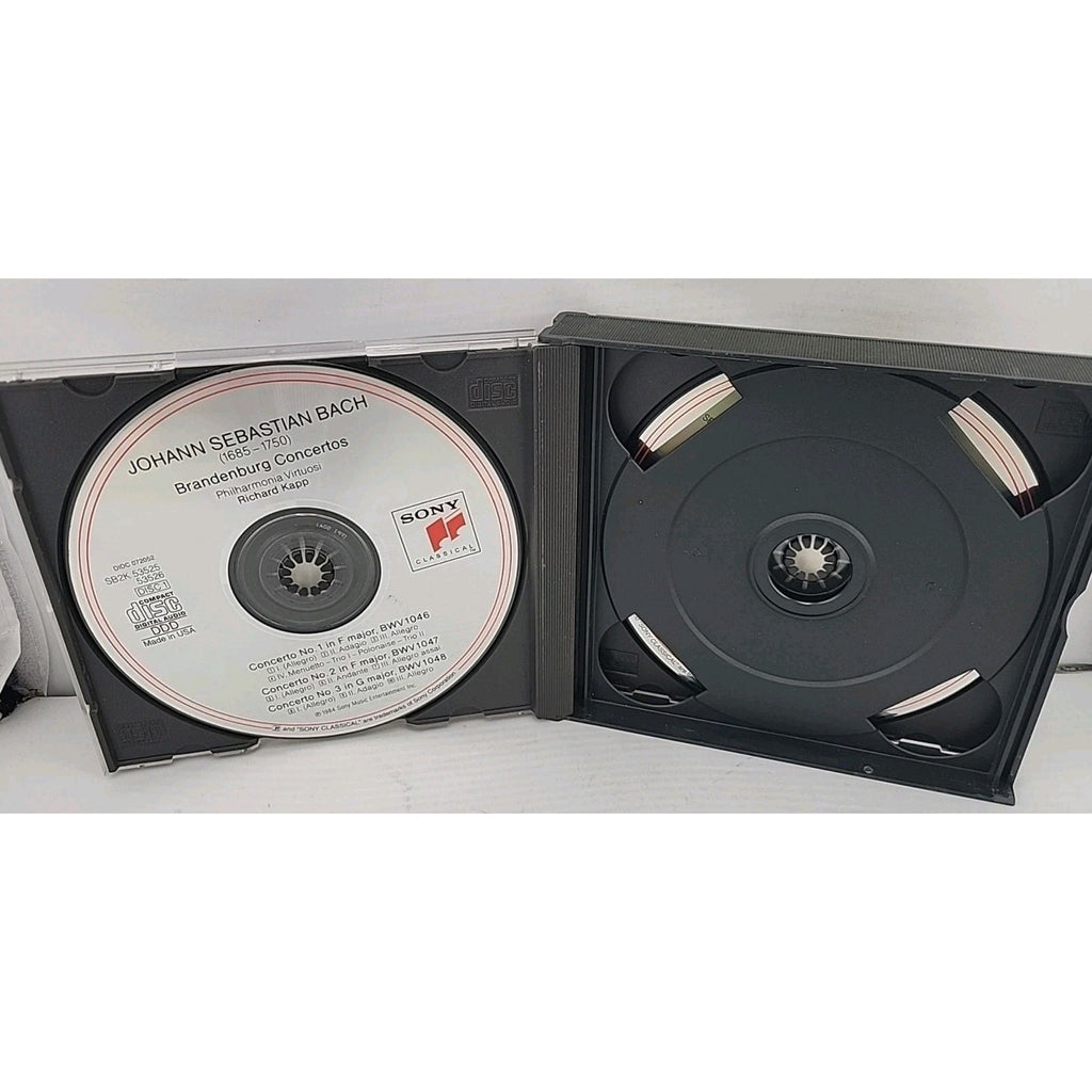 Brandenburg Concertos Complete by Bach, J.S. / Kapp / Philharmonia Virtuosi (CD,