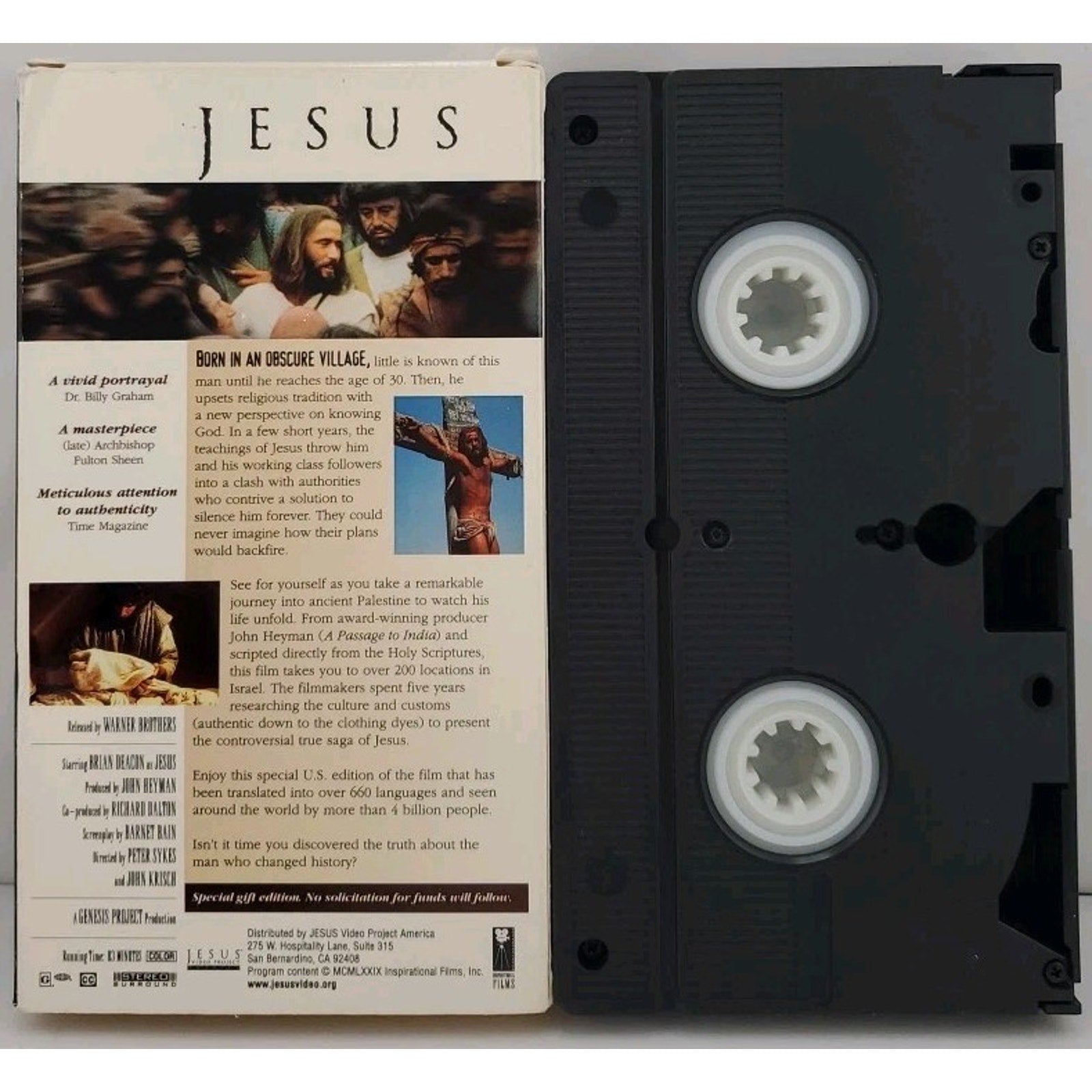 Jesus Special Edition VHS
