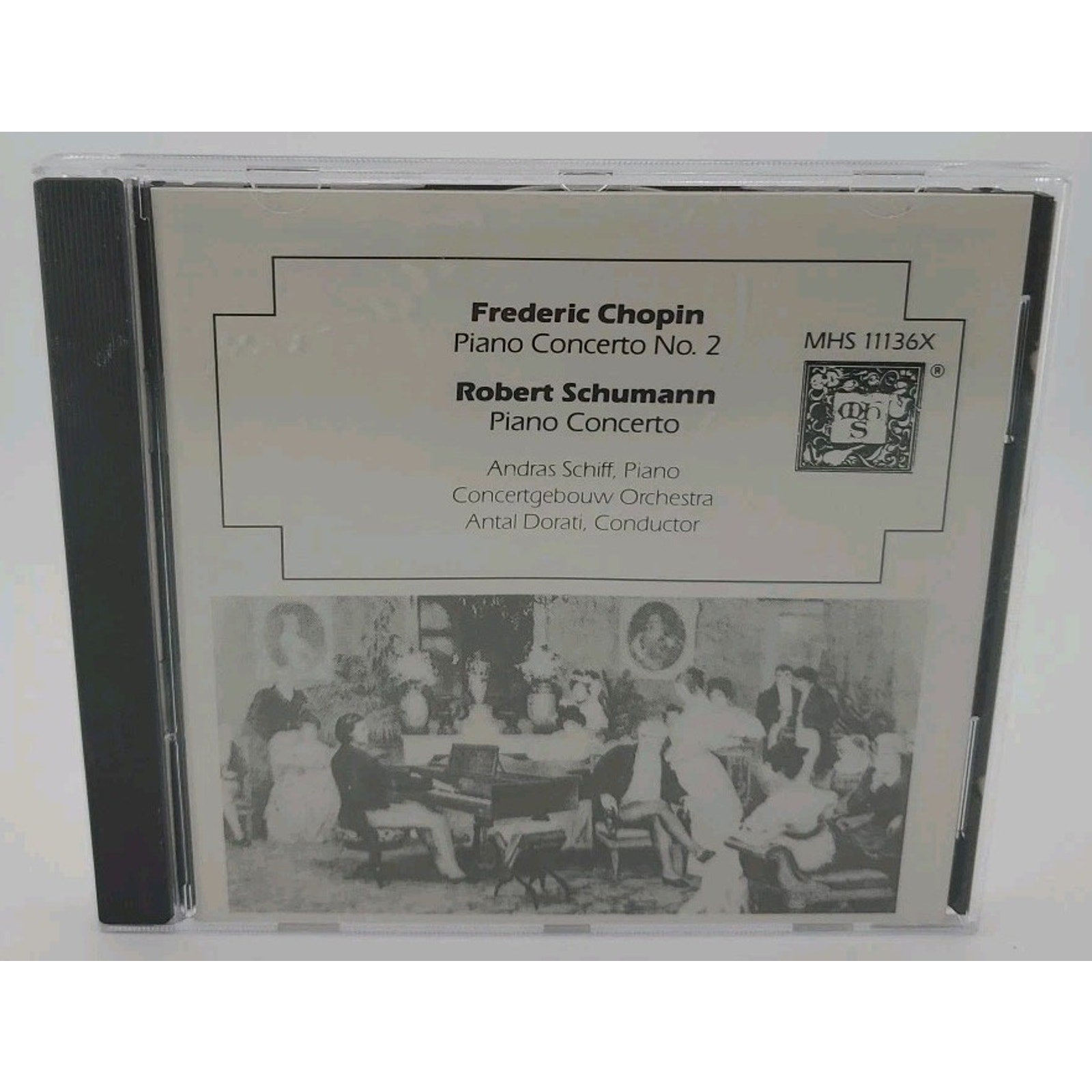 Frederic Chopin Piano Concerto No. 2 / Robert Schumann Piano Concerto (CD 1987)