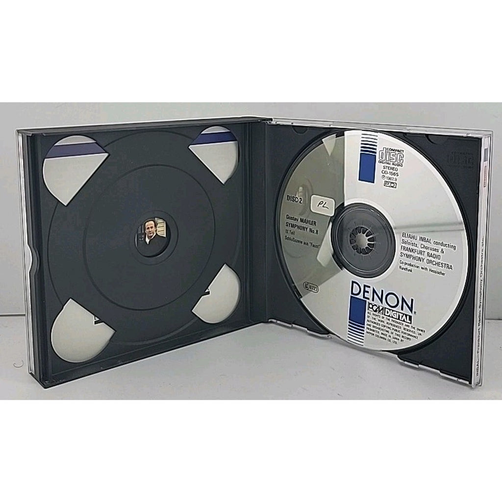 Eliahu Inbal Mahler Symphony No. 8 (Denon / Nippon Columbia 1987) Discs Japan