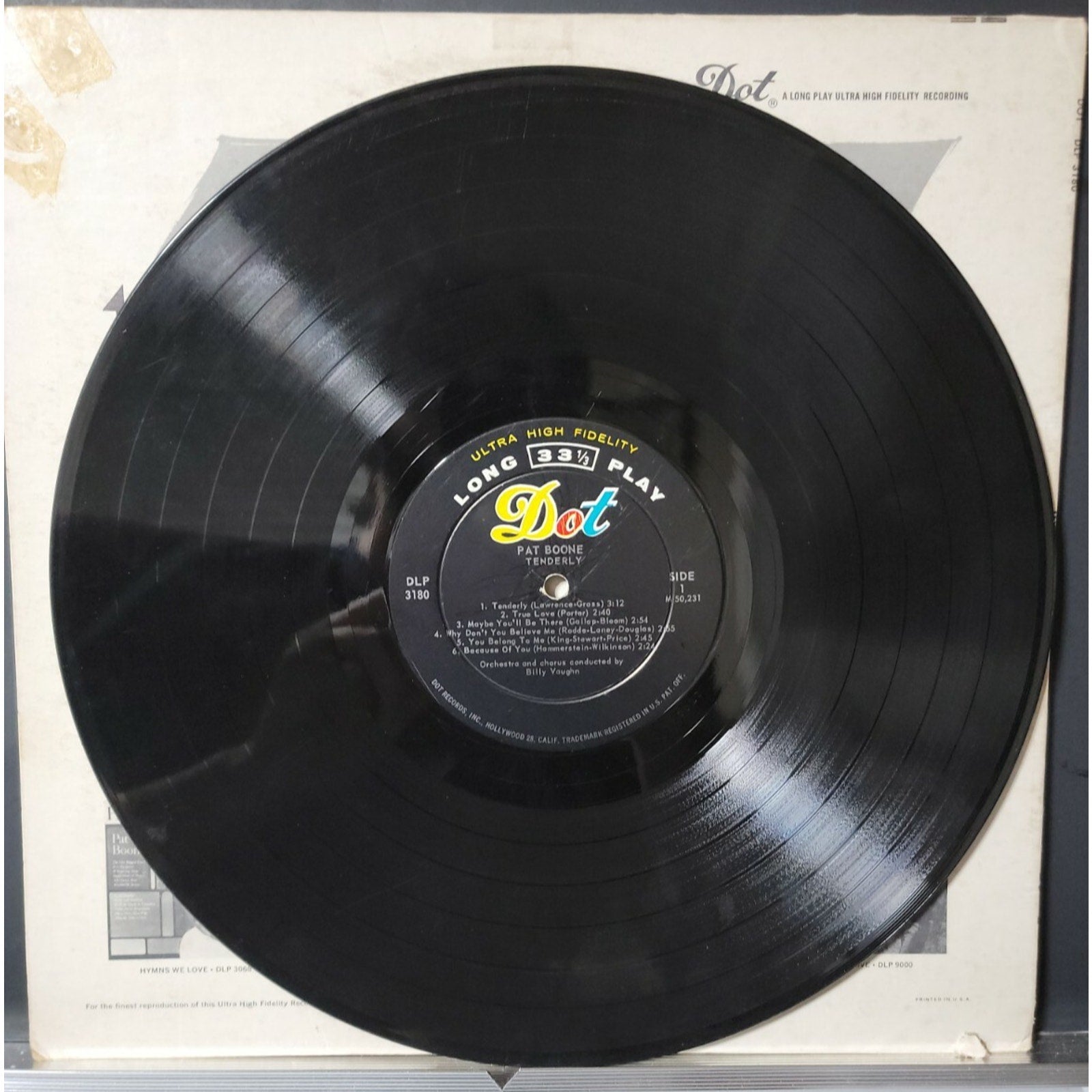 Pat Boone – Tenderly (Vinyl)